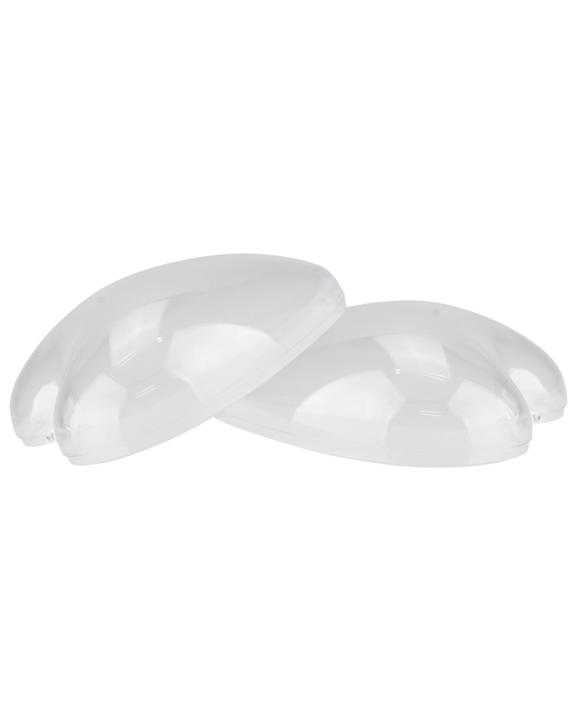 5 Party Maker Clear Plastic Fillable Heart 10cm, 5 of 5