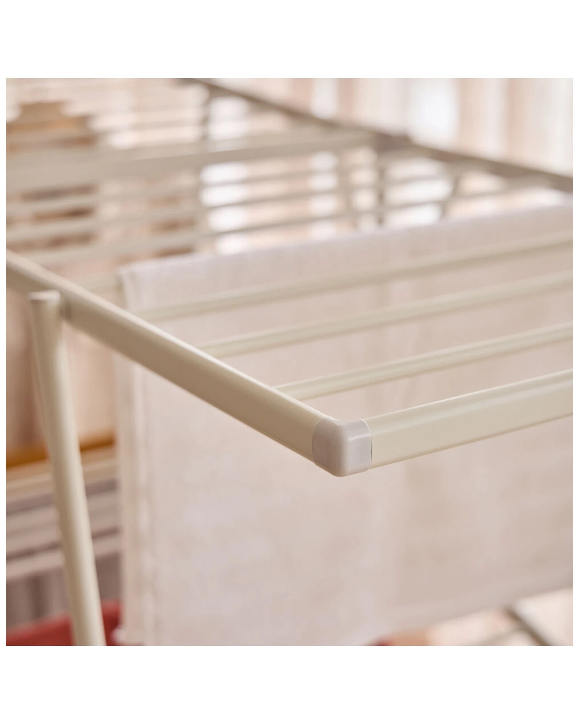 5 Hills 19M H-Frame Multi Level Flat Folded Clothes Airer 18kg Capacity Metal
 - multi, 5 of 9