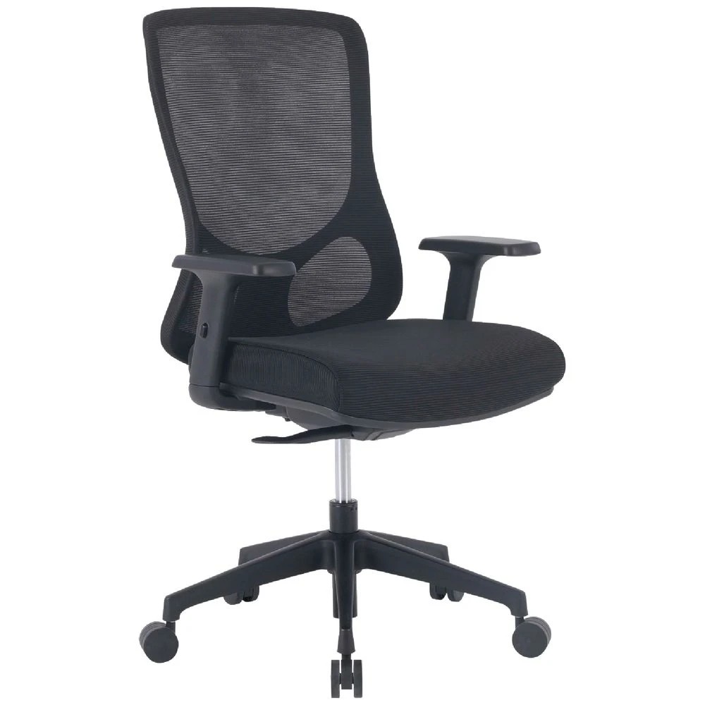 1 J.Burrows Halifax Ergonomic Chair Black Ergonomic Chairs and Desk Chairs, 1 of 10