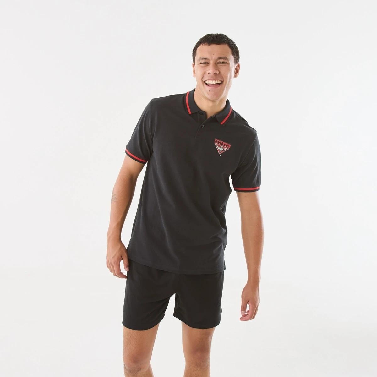 1 Official AFL Adult Polo Shirt Essendon, 1 of 6