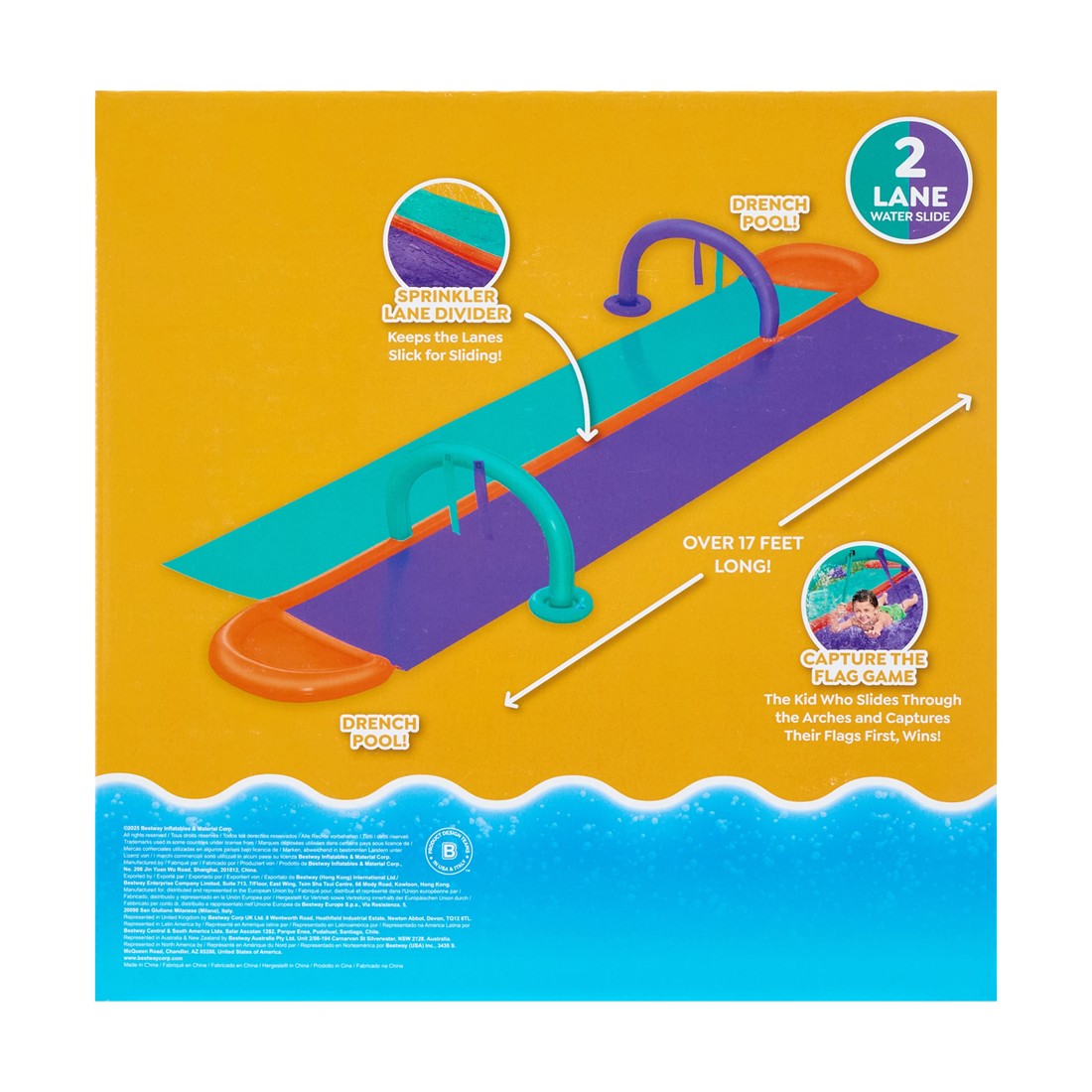 11 Bestway Flag Frenzy Double Slide, 11 of 11