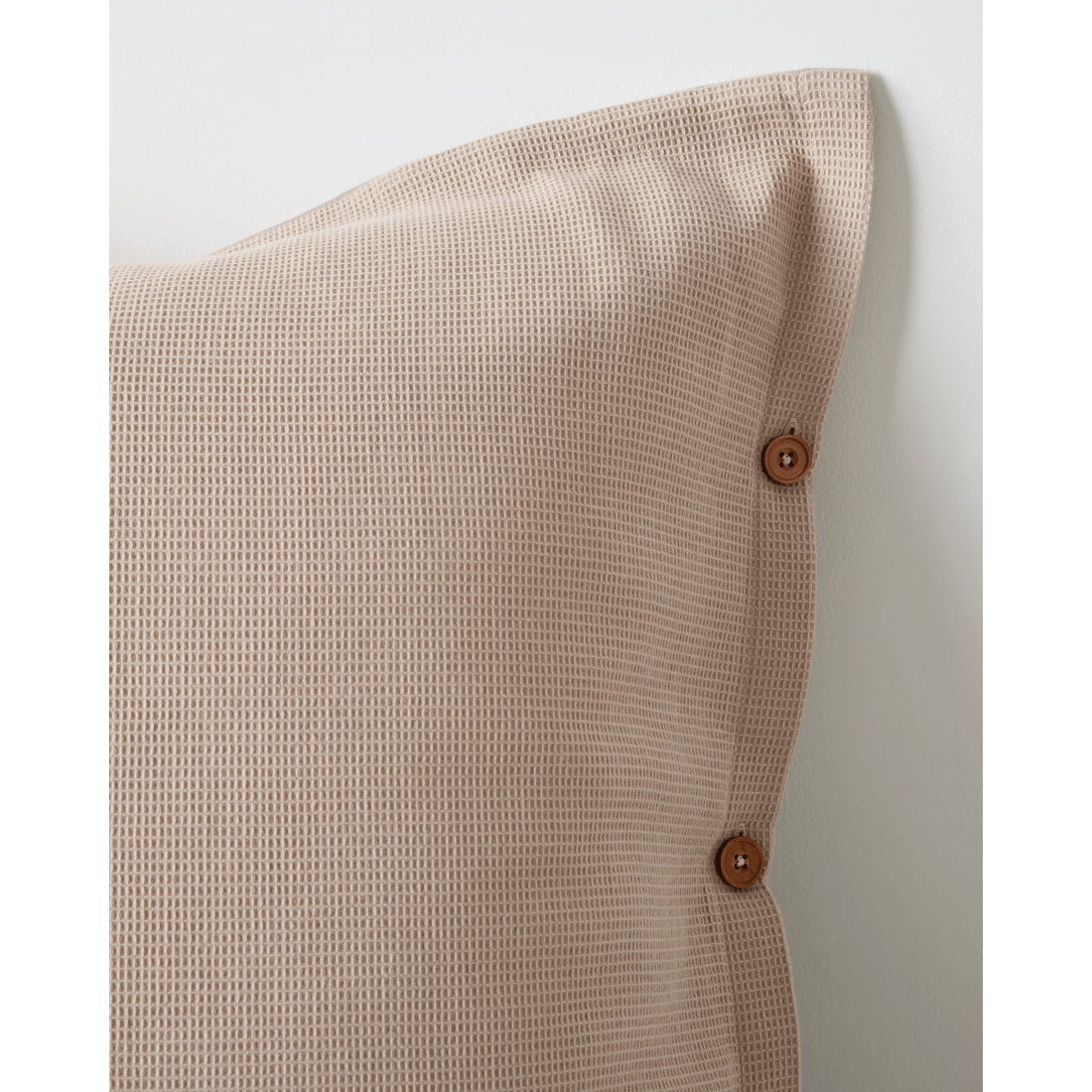 2 Target Nico Mini Waffle Australian Cotton European Pillowcase
 - Queen Bed
 - Natural, 2 of 2