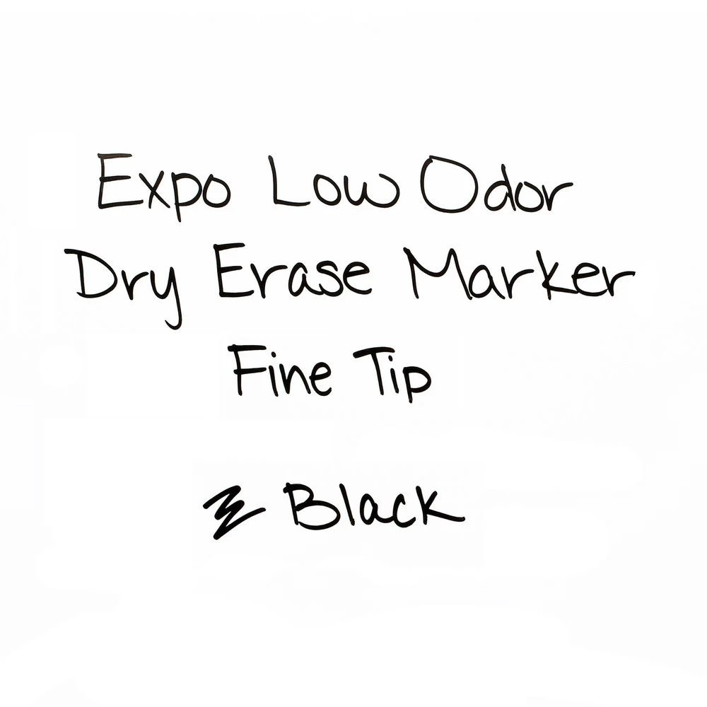 4 Expo Whiteboard Markers Fine Bullet Black 36 Pack, 4 of 5