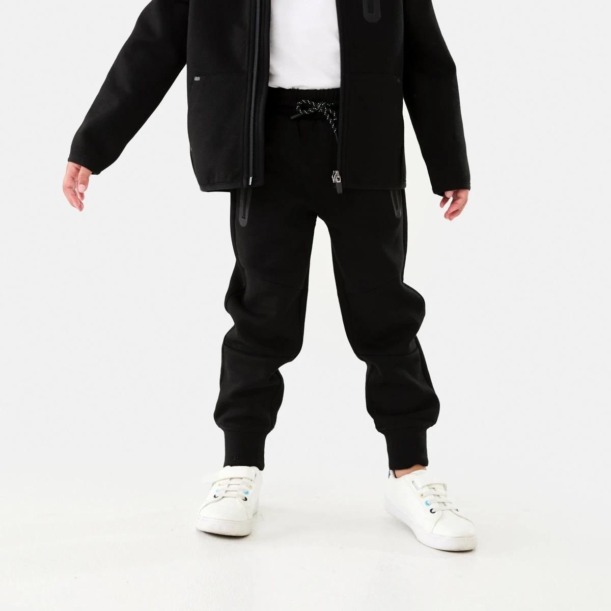 1 Active Kids Trackpants BLACK, 1 of 8