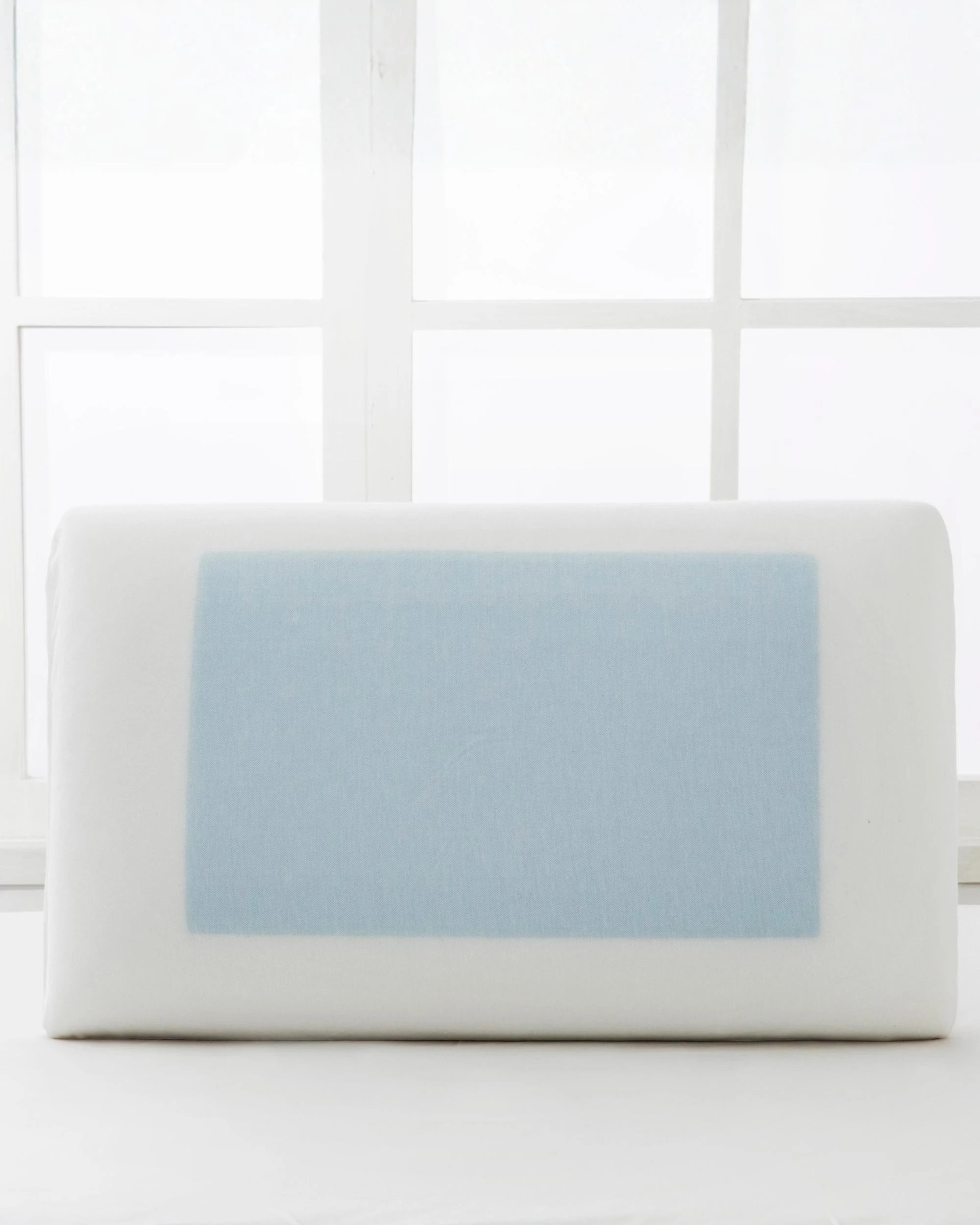 1 Dreamaker Gel Pad Memory Foam Pillow - White, 1 of 4