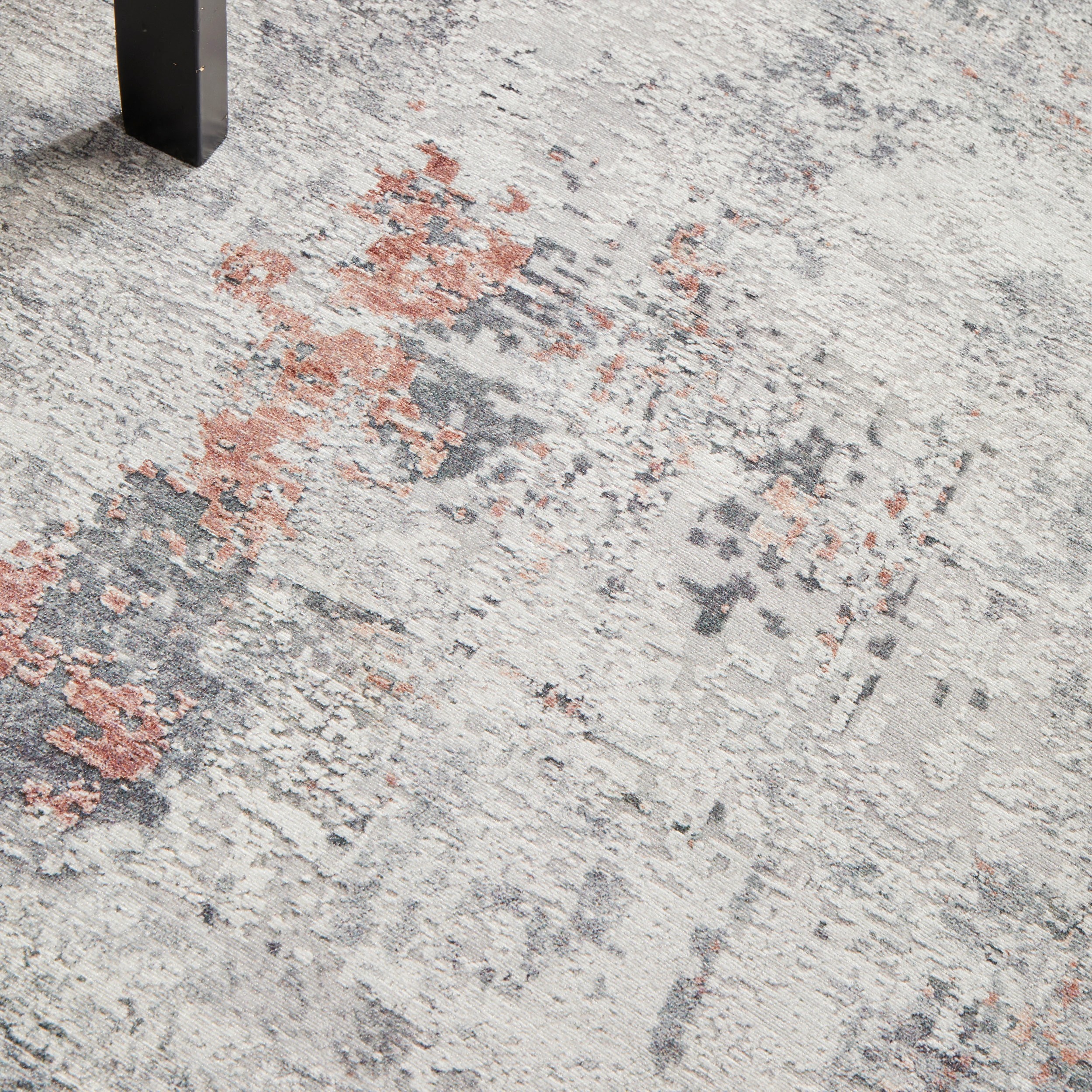 7 Common Ground Rugs Bazaar 156 200x80cm - Small Runner Rug - Silver, 7 of 8