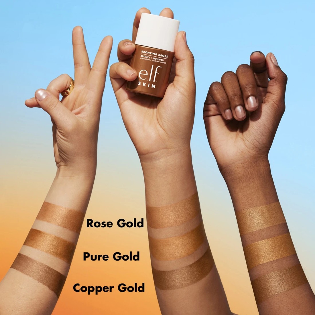 6 e.l.f. Skin Bronzing Drops - Pure Gold, 6 of 7