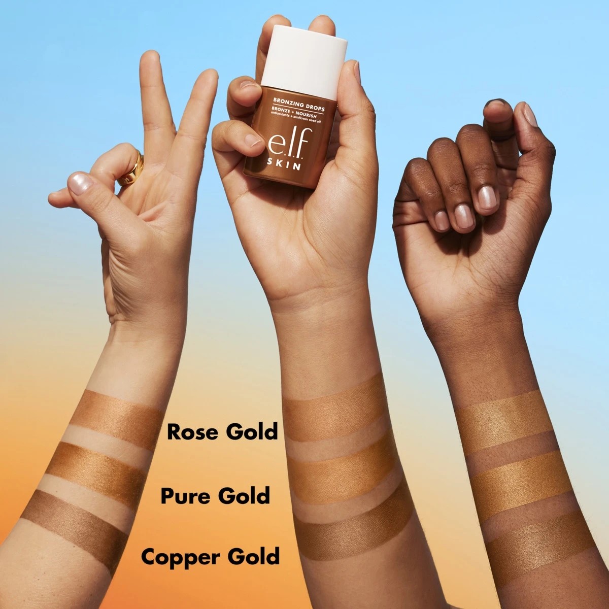 7 e.l.f. Skin Bronzing Drops - Pure Gold, 7 of 8