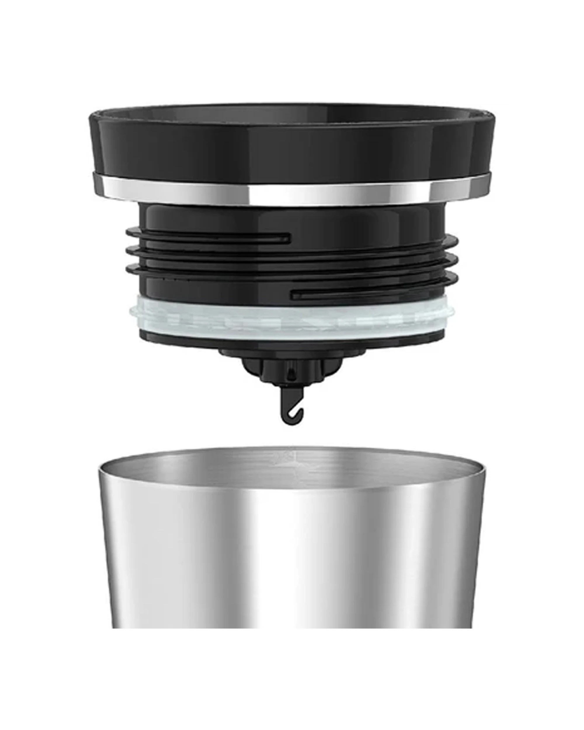 2 Thermos Sipp Vacuum Insulated Stainless Steel Durable Travel Mug Black 470ml
 - Black, 2 of 3