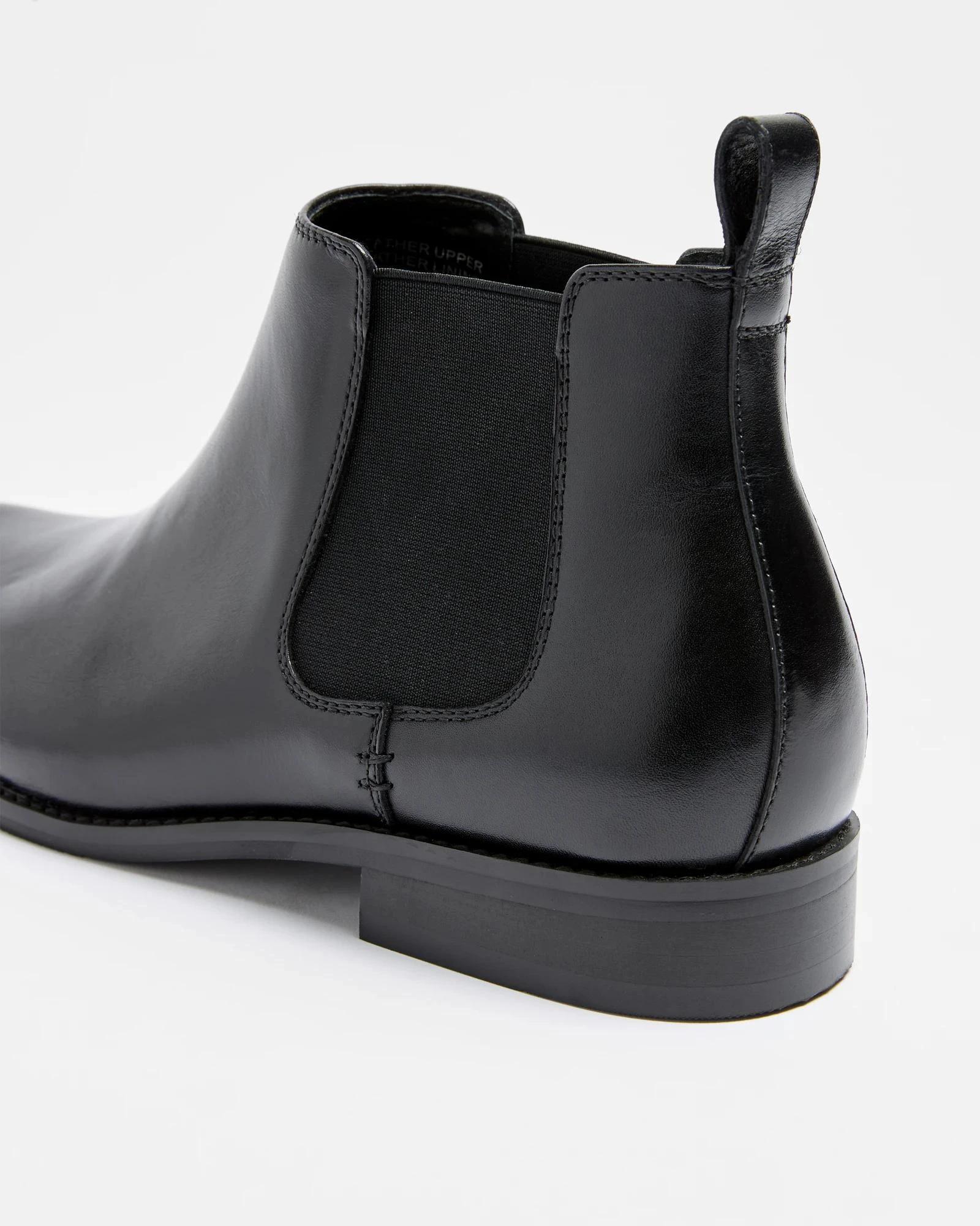 2 Target Mens Leather Chelsea Boot - James BLACK LEATHER, 2 of 3