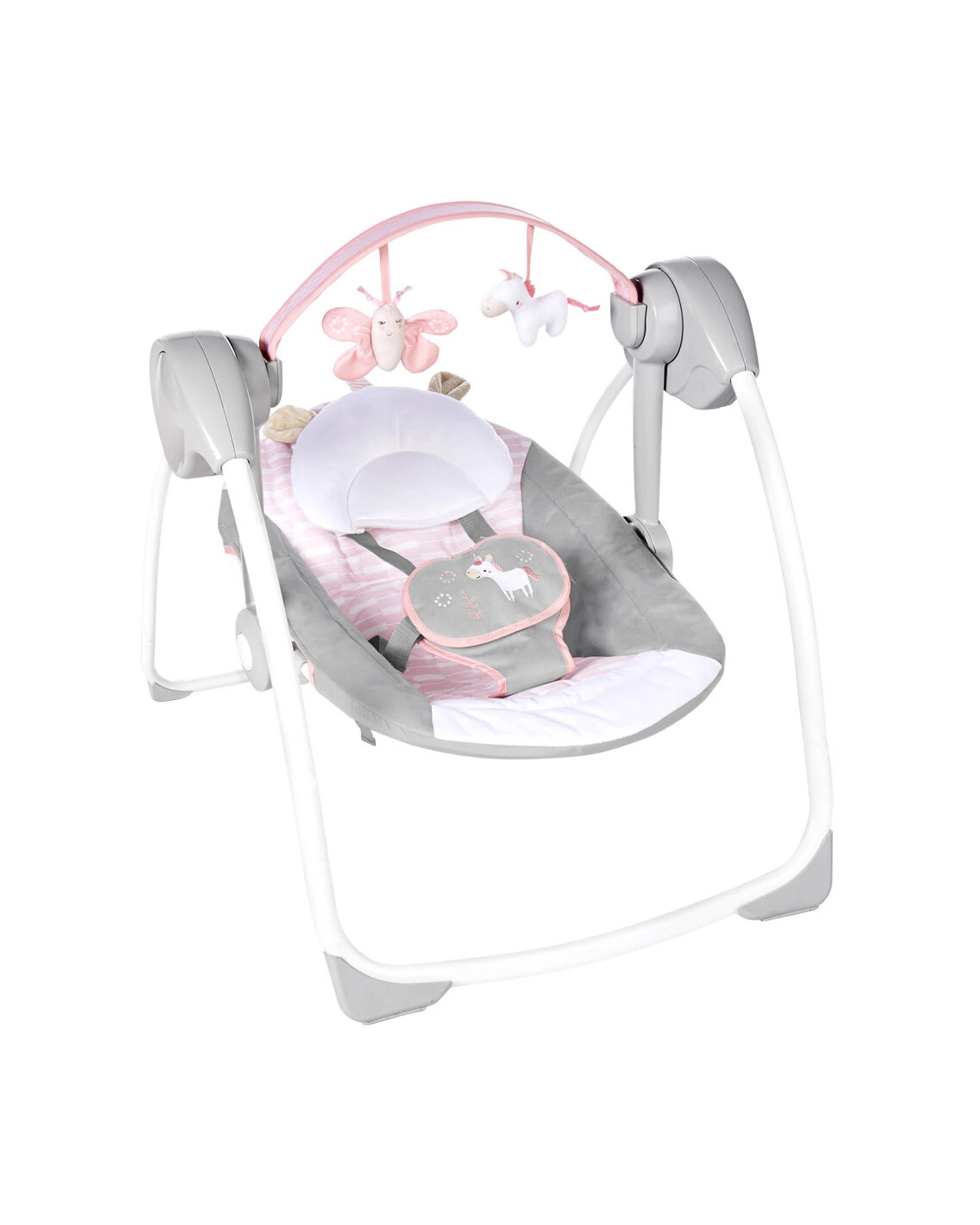 2 Ingenuity Baby Swing With Toys Portable Infant Seat For Girls 0m Plus
 - Pink, 2 of 8