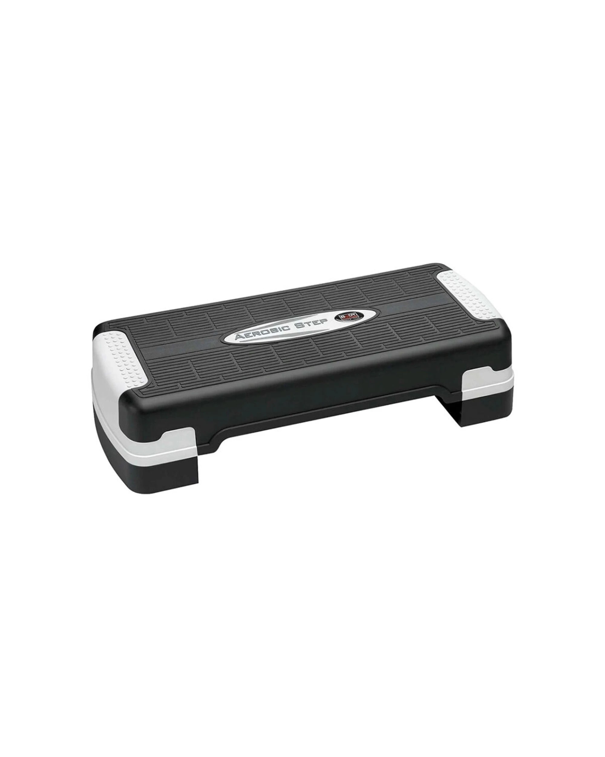 1 Body Sculpture Aerobic Stepper 10-15cm Adjustable Height Non-Slip 64 x 27cm - Black, 1 of 3