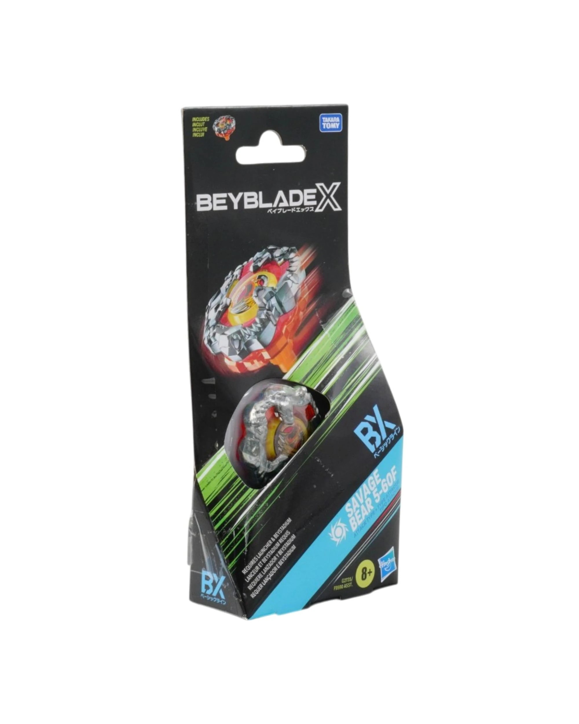 3 Beyblade X Savage Bear 5-60F BX Booster Pack Set, 3 of 7