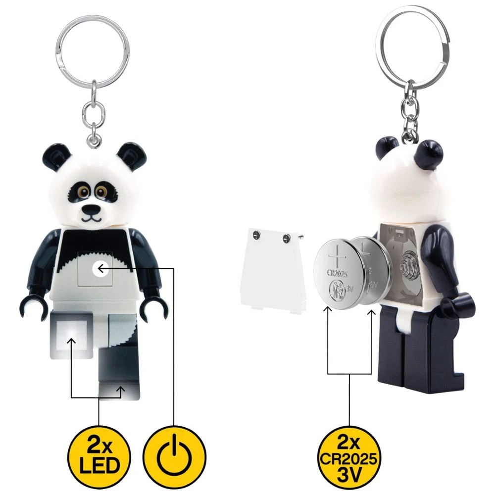 7 Lego Panda LEDLITE Keyring, 7 of 8