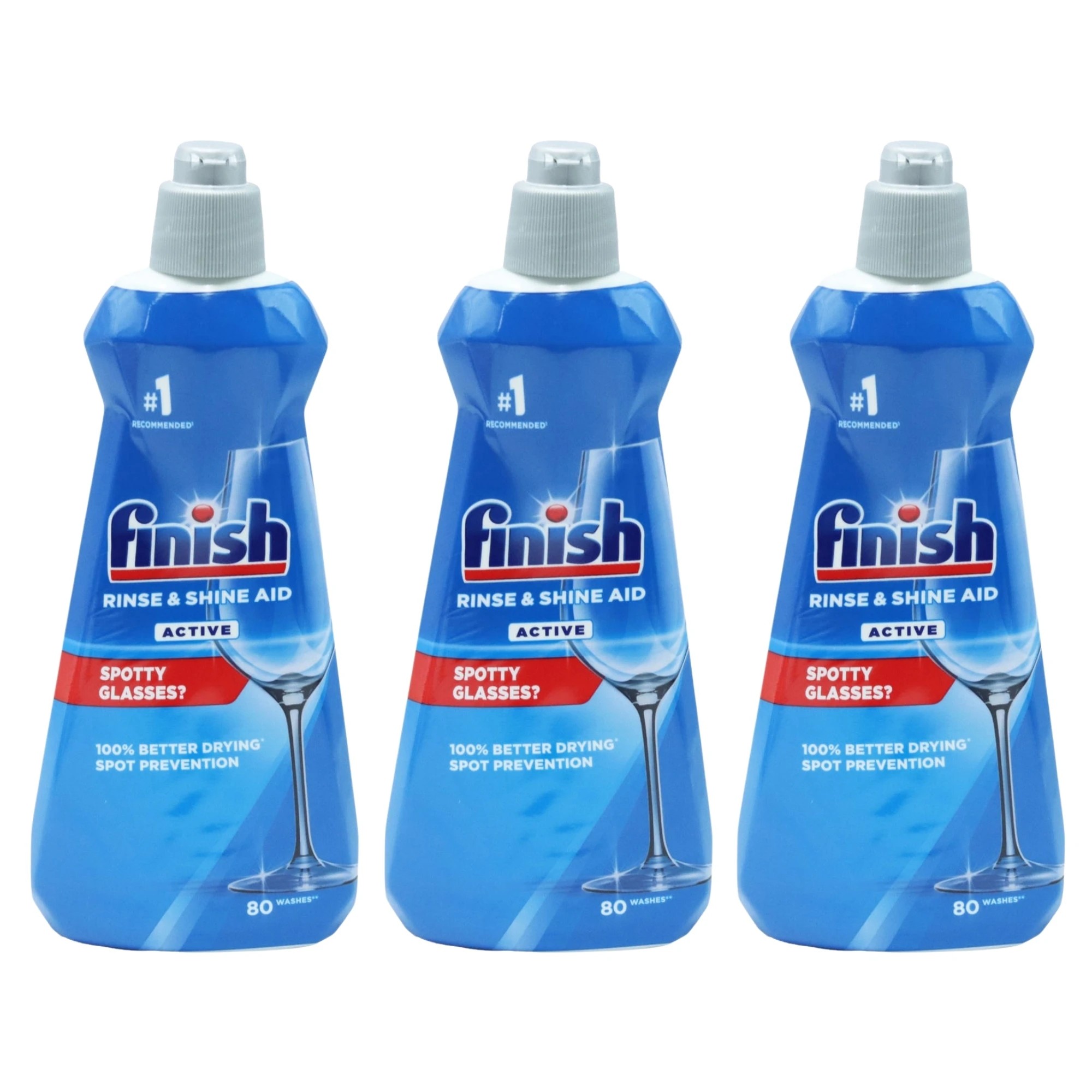1 Finish Shine & Dry Regular Rinse Aid 400Mlx3, 1 of 1