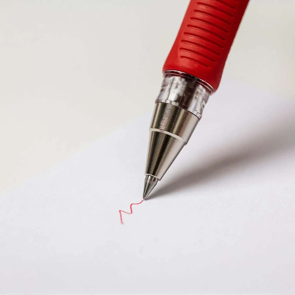 5 PILOT BPS-GP Ballpoint Pen Fine 0.7mm Red 4 Pack, 5 of 8