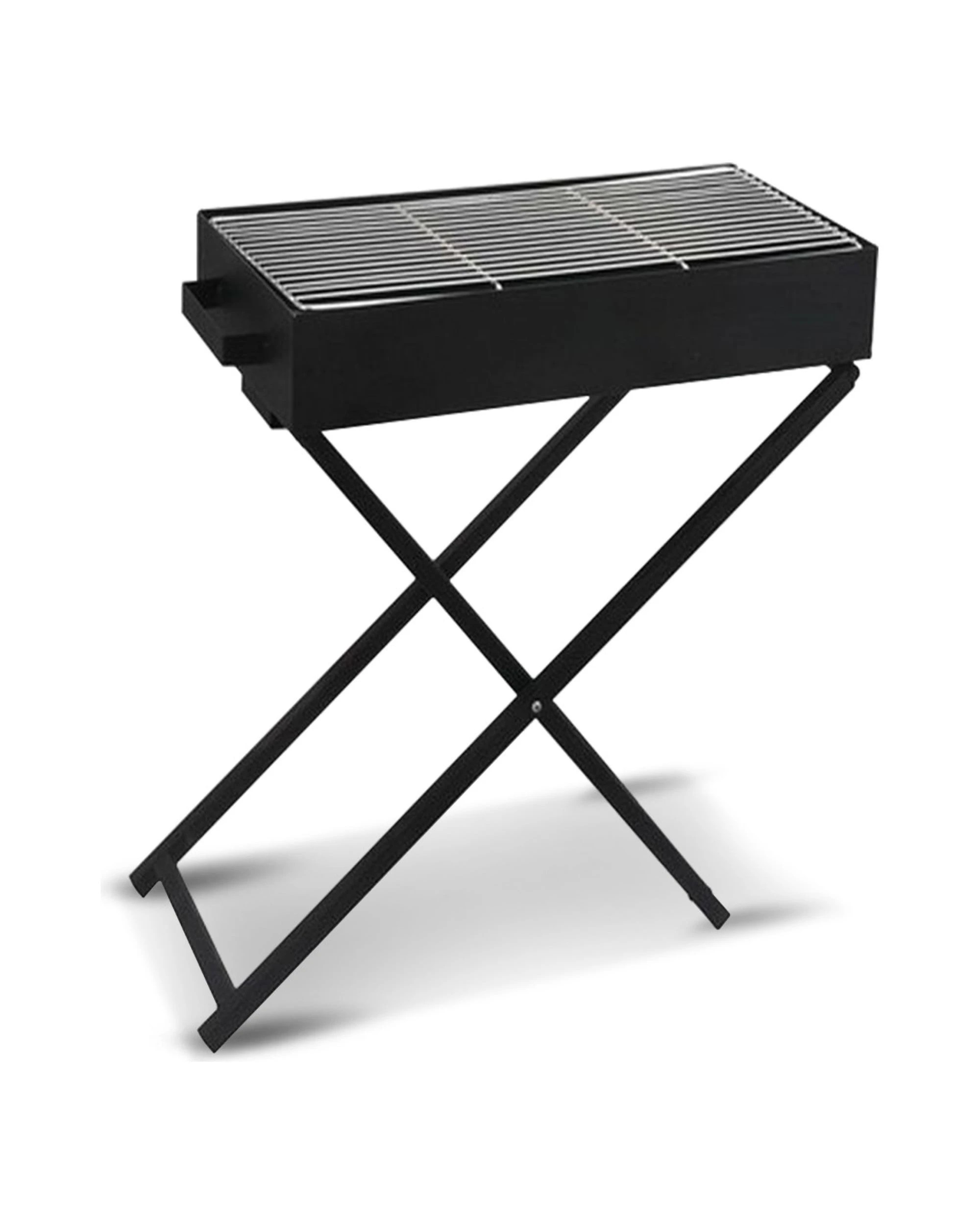 5 Wallaroo Charcoal BBQ Grill Camping Hiking Suitable Outdoor Foldable Legs Height Adjustable - Black, 5 of 9