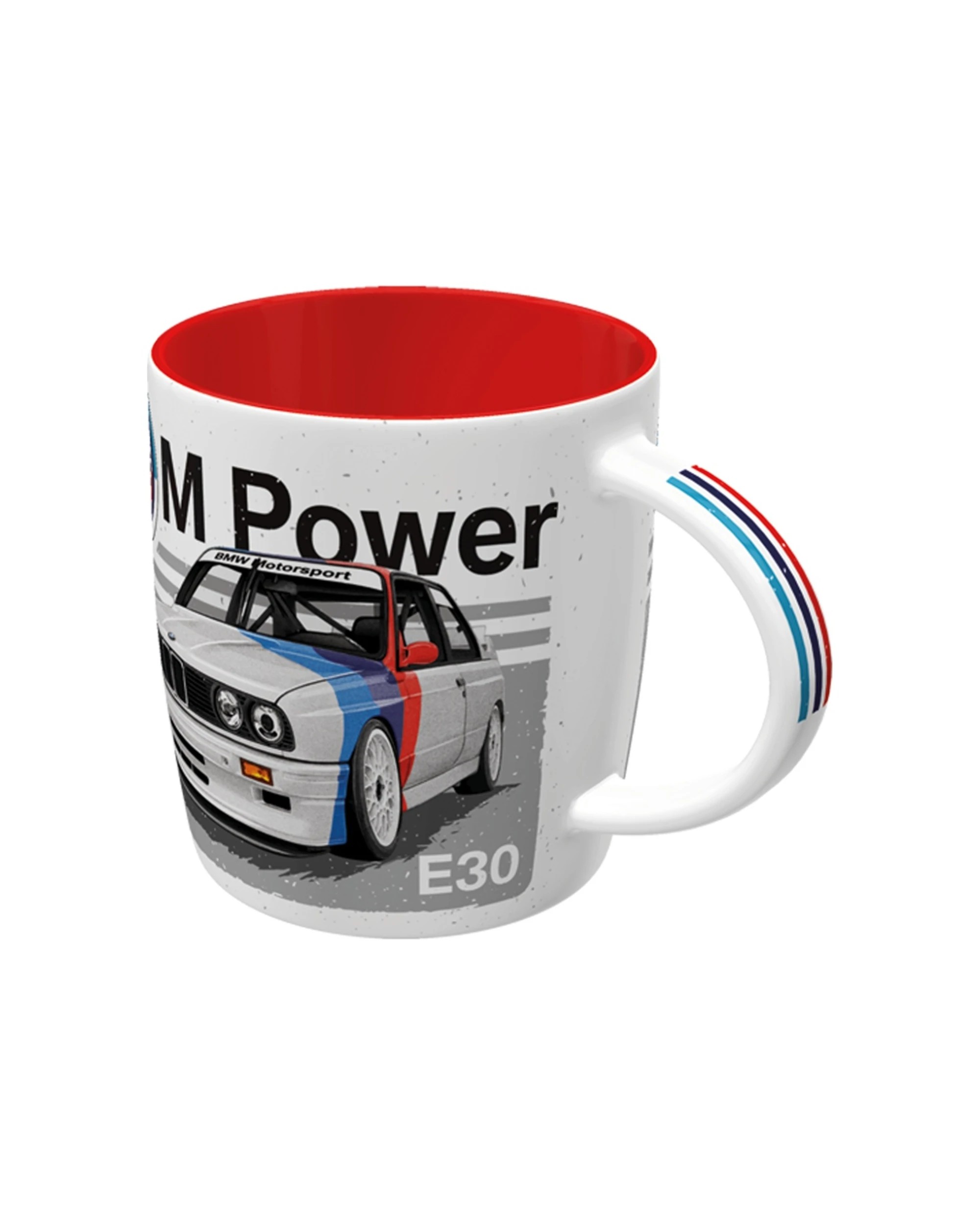 2 Nostalgic-Art Ceramic Mug 330ml Mug - BMW M Power Car - Multi, 2 of 5