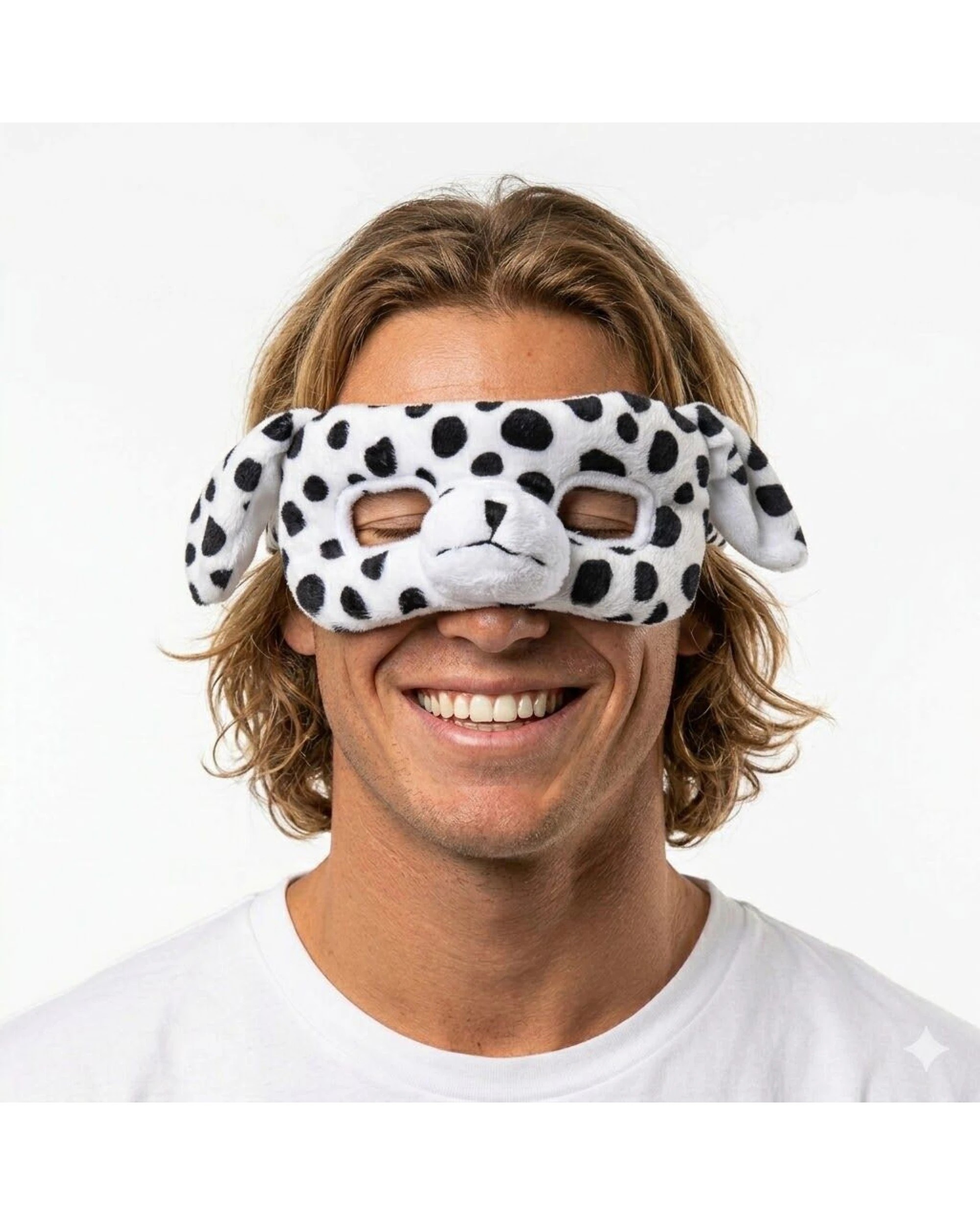 1 BR Costumes ANIMAL EYE MASK Party Costume Halloween Accessory - Puppy Dog, 1 of 3