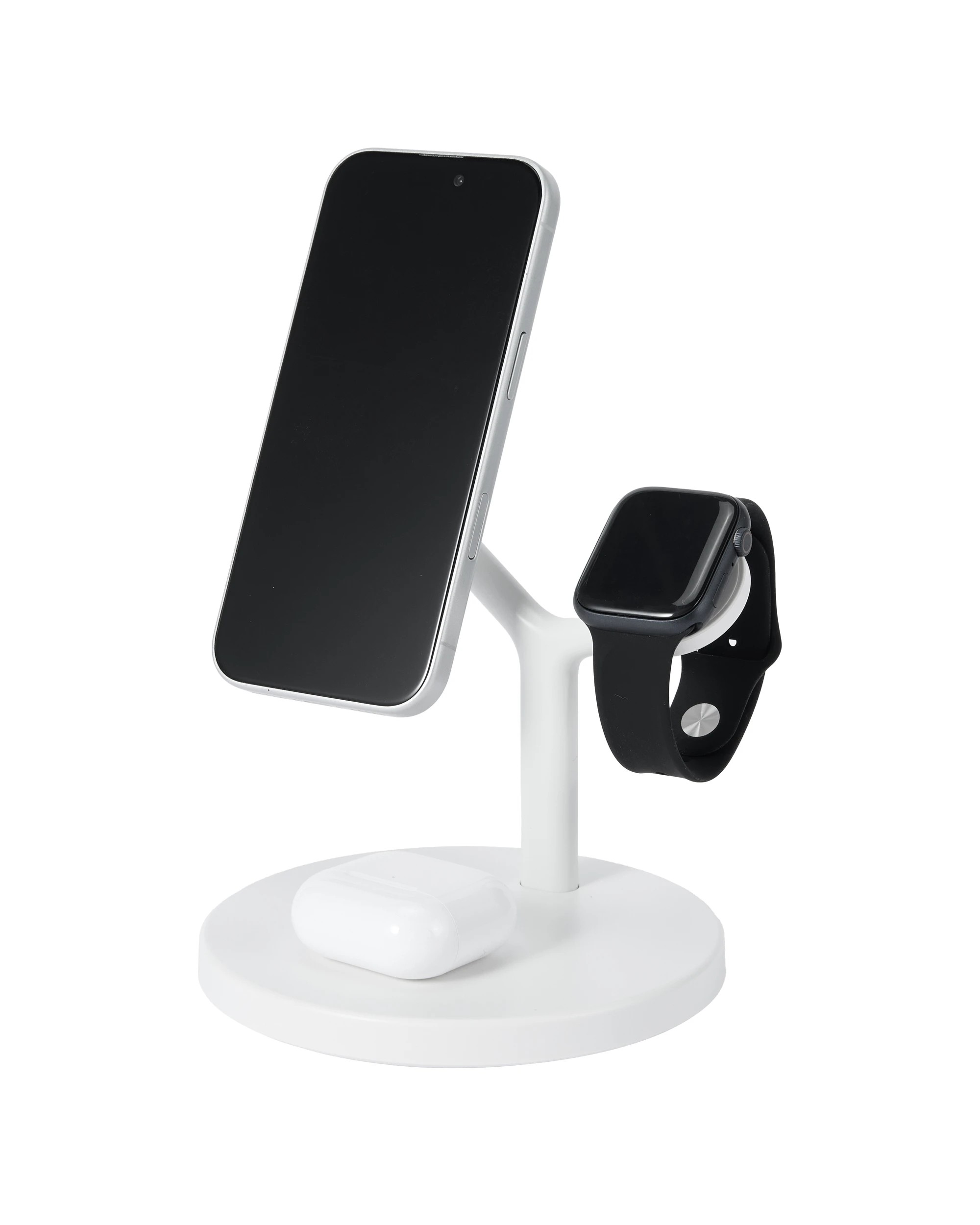 1 3-in-1 Magnetic Wireless Charger - White, 1 of 8