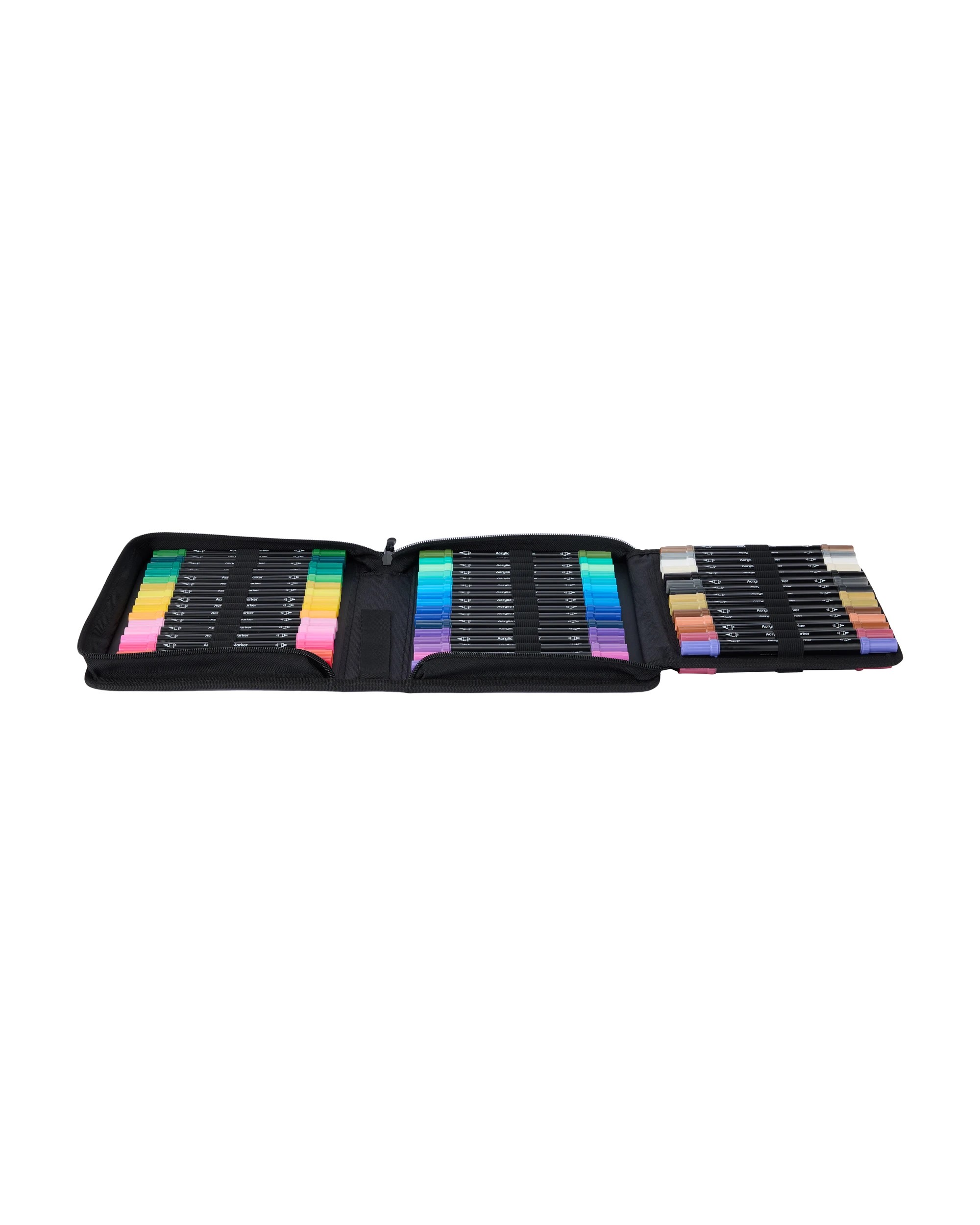 3 60 Pack Dual Tip Acrylic Paint Markers, 3 of 10