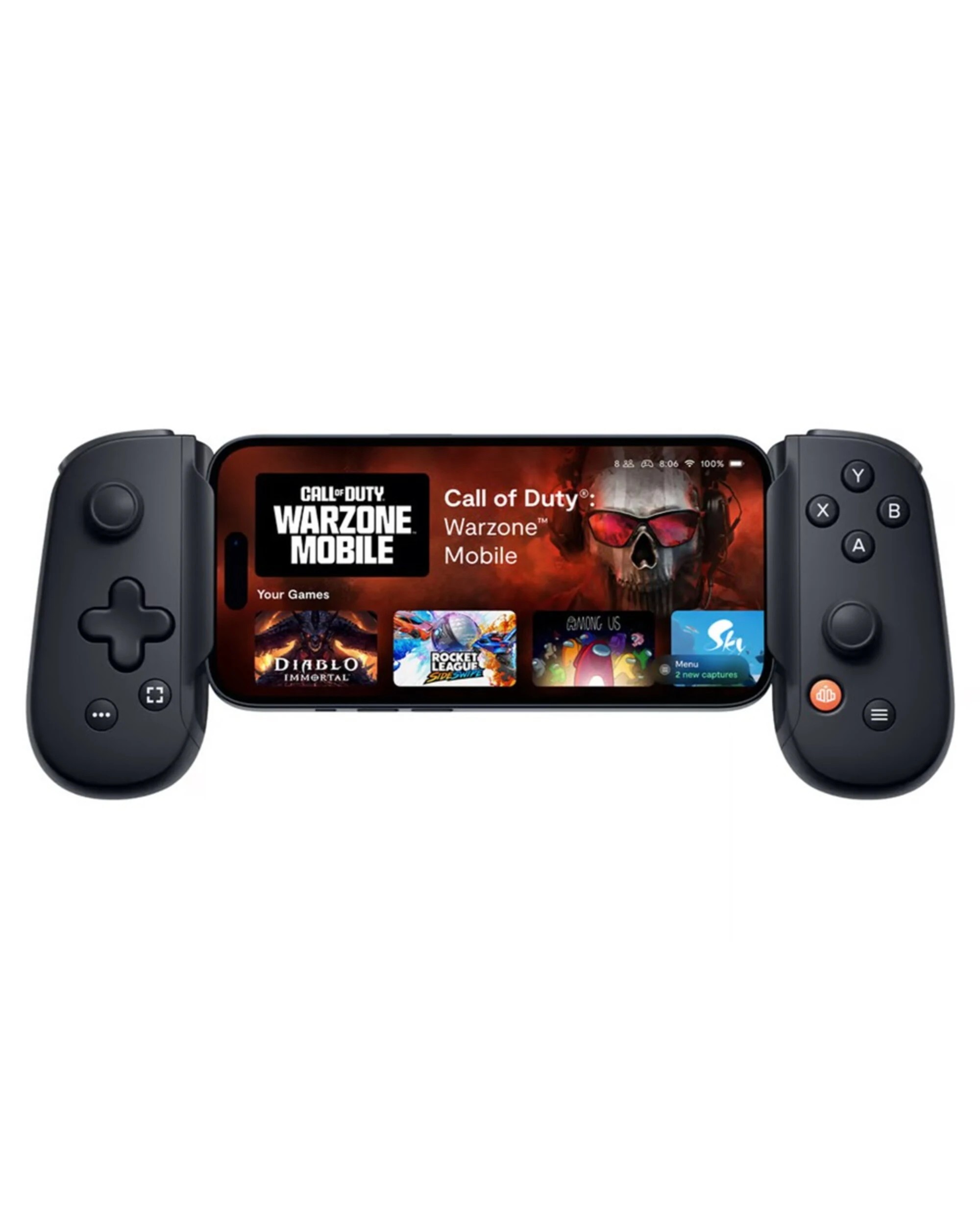 2 Backbone One - Mobile Gaming Controller 2nd Edition USB-C Controller - Black - Black, 2 of 3