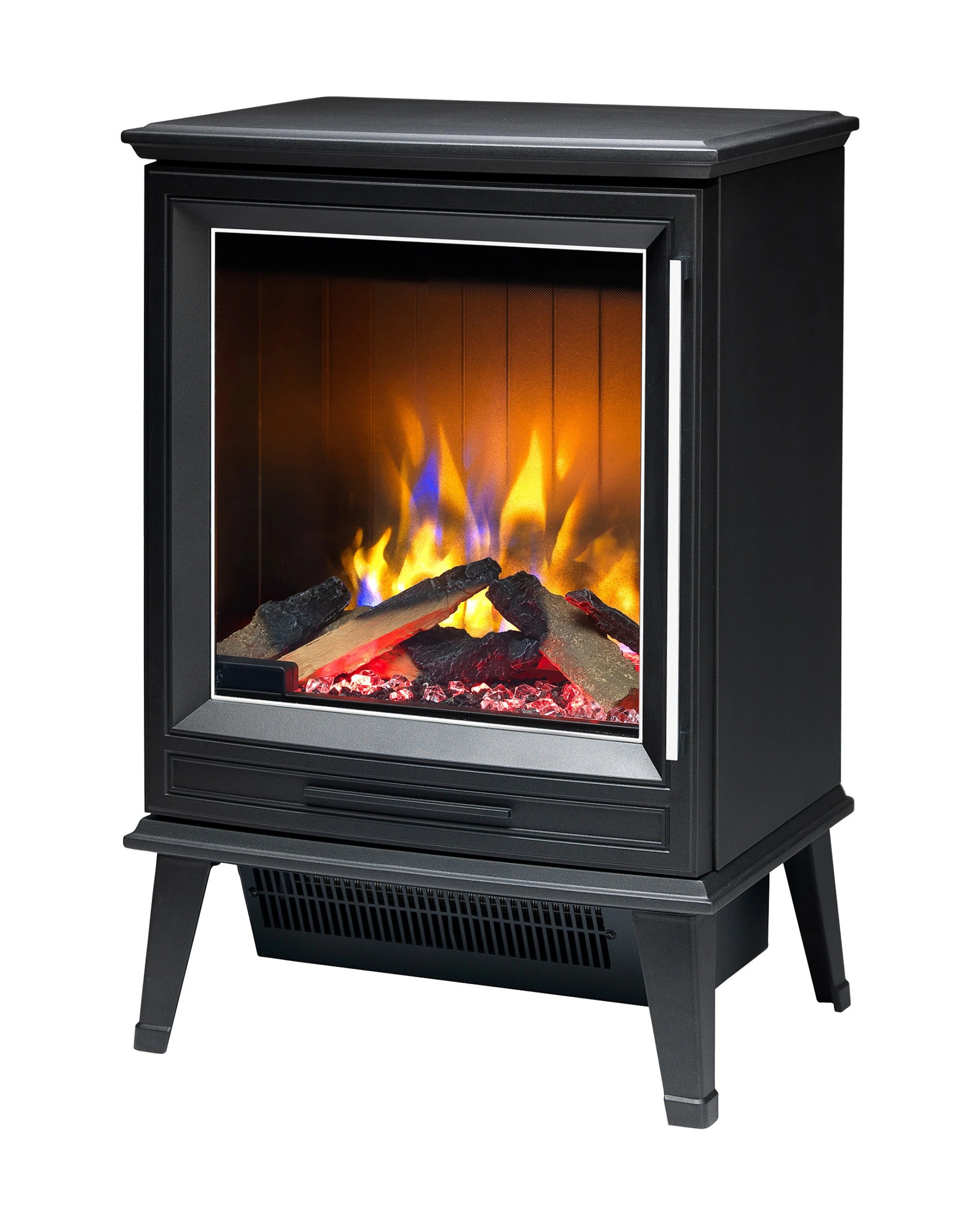 2 Dimplex Laverton Electric Fire Stove in 2kW - Black, 2 of 8