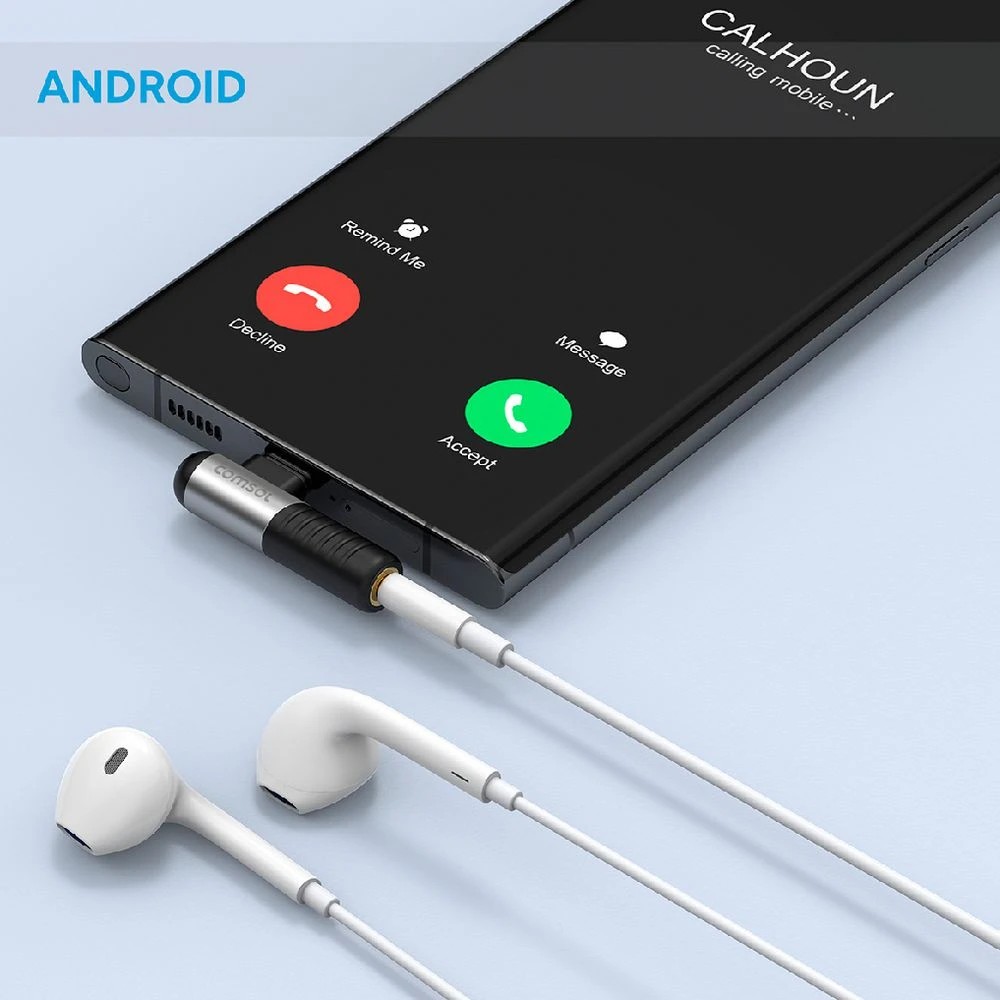 6 Comsol USB to 3.5mm Audio Adapter, 6 of 7