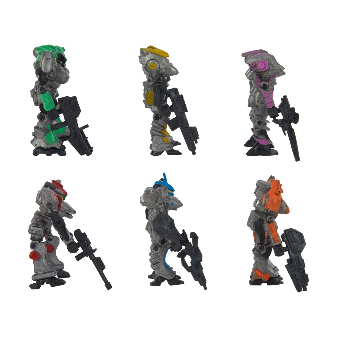 4 3 Pack Mech Warriors Action Figures - Assorted, 4 of 8