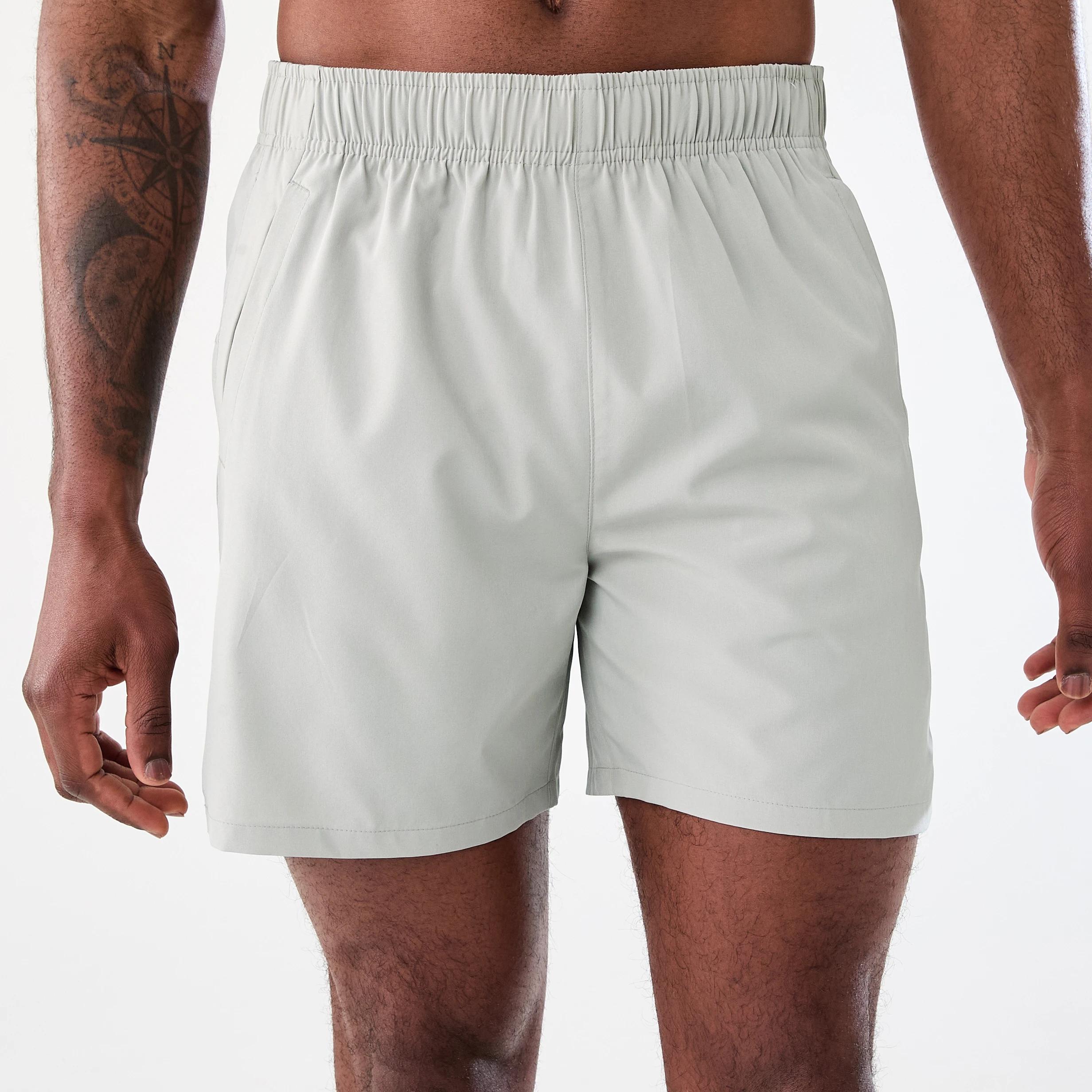 1 Active Mens Woven Stretch Shorts REEF GREY, 1 of 8