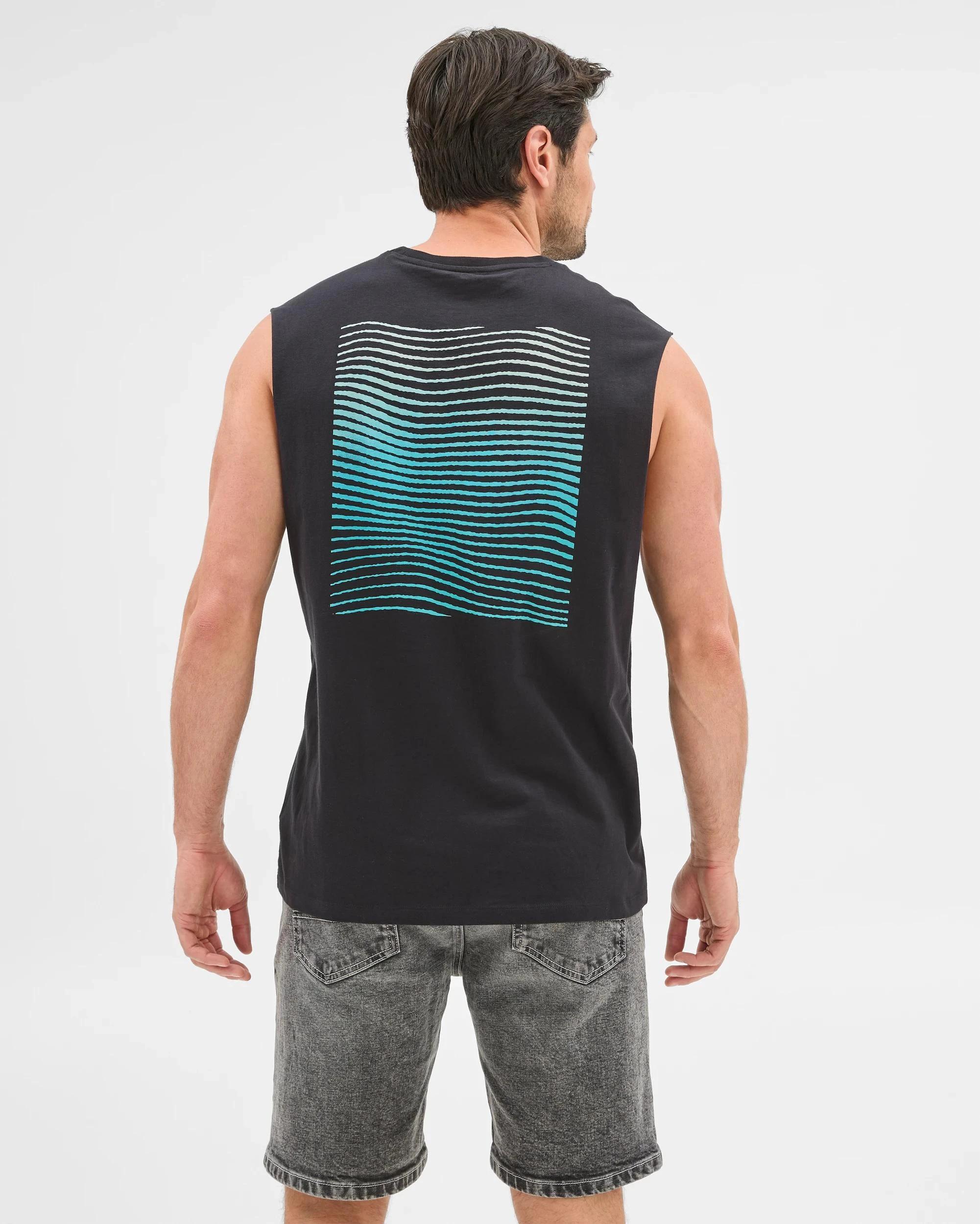 4 Target Australian Cotton Tank Top BLACK, 4 of 6