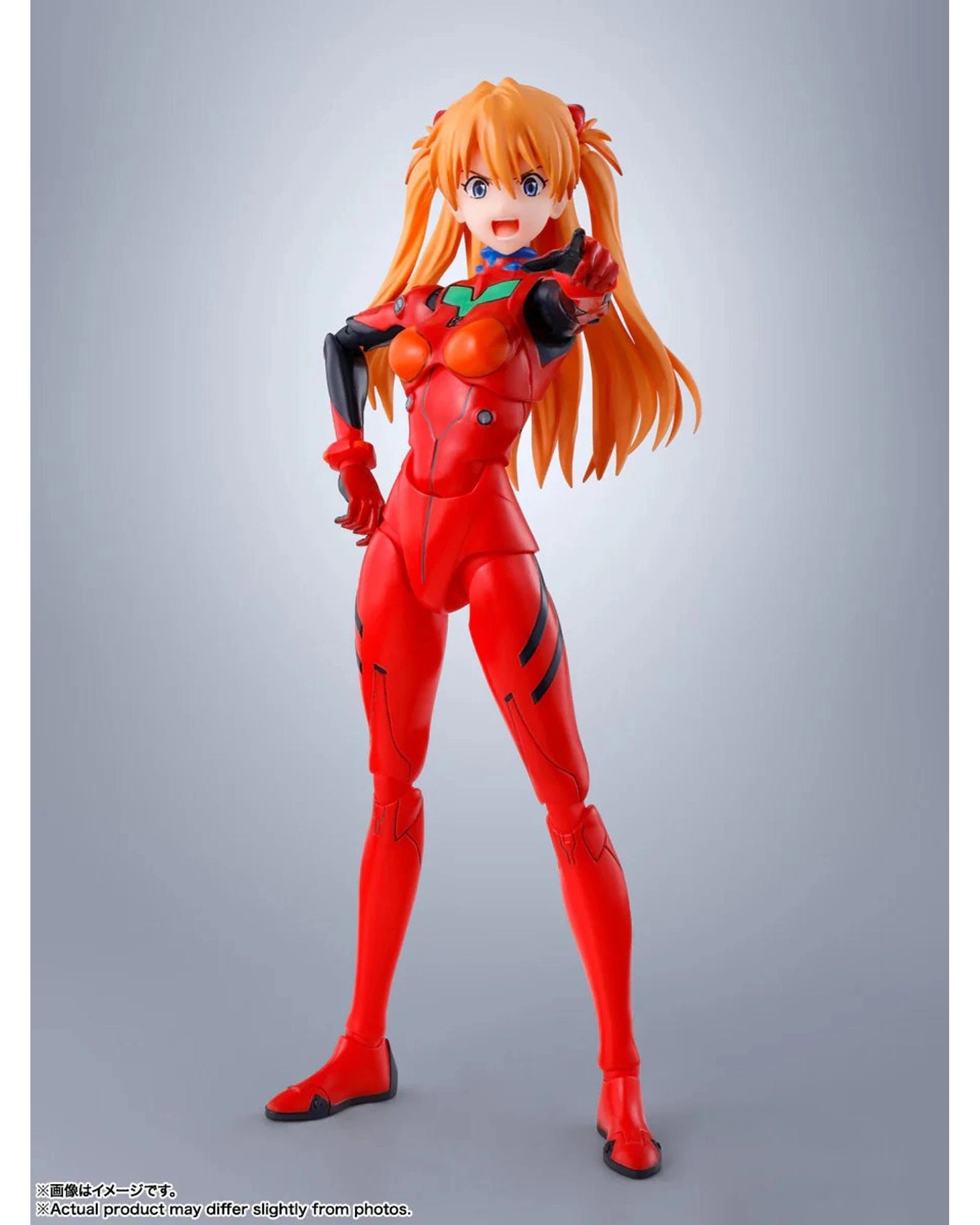 2 Tamashii Nations S.H.Figuarts Neon Genesis Evangelion Asuka Shikinami Langley Figure, 2 of 9