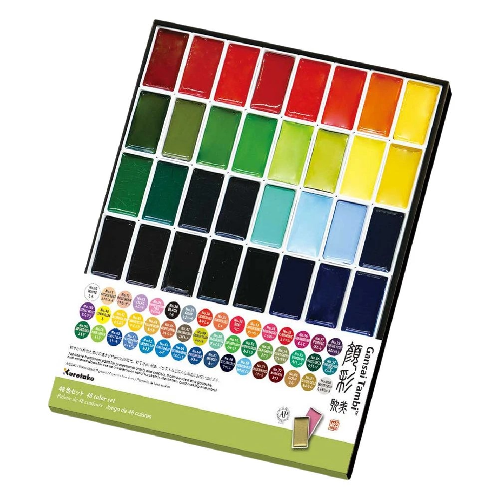 2 Kuretake Gansai Tambi Watercolours 48 Pack, 2 of 8