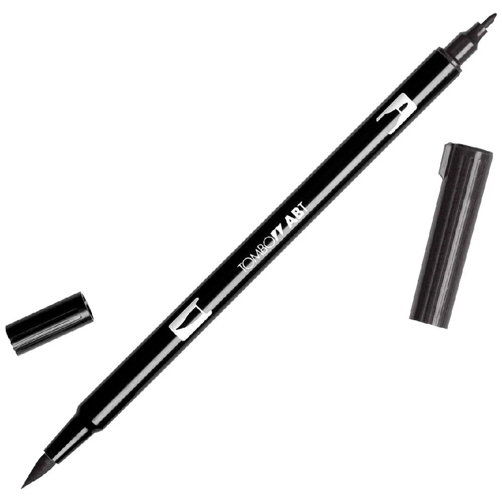 1 Tombow Brush Pen N15 Black, 1 of 3