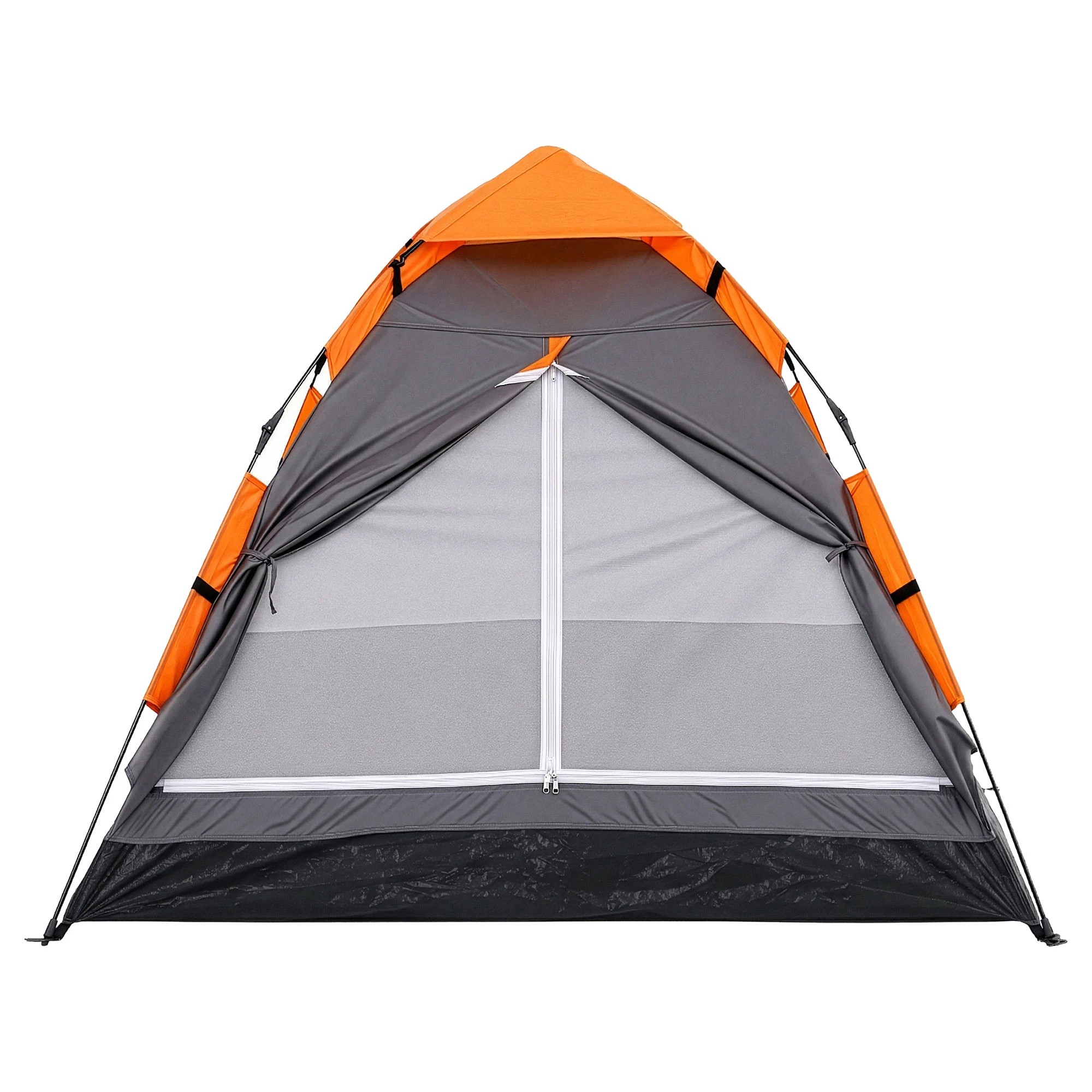 2 Weisshorn 2 Person Instant Pop Up Camping Tent Automatic Waterproof Hiking Beach - Grey, 2 of 3