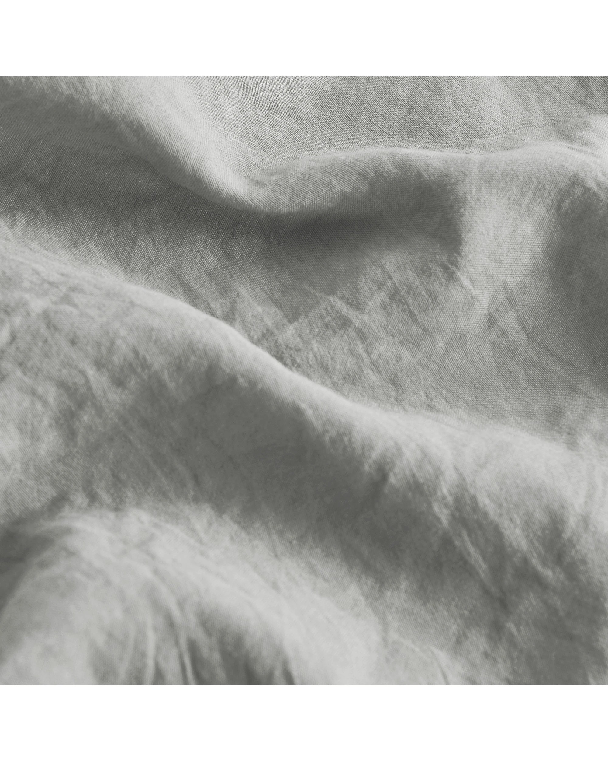 7 Dreamaker Superfine Washed Microfibre Pleated Valance - Super King Bed - Dove Grey, 7 of 9