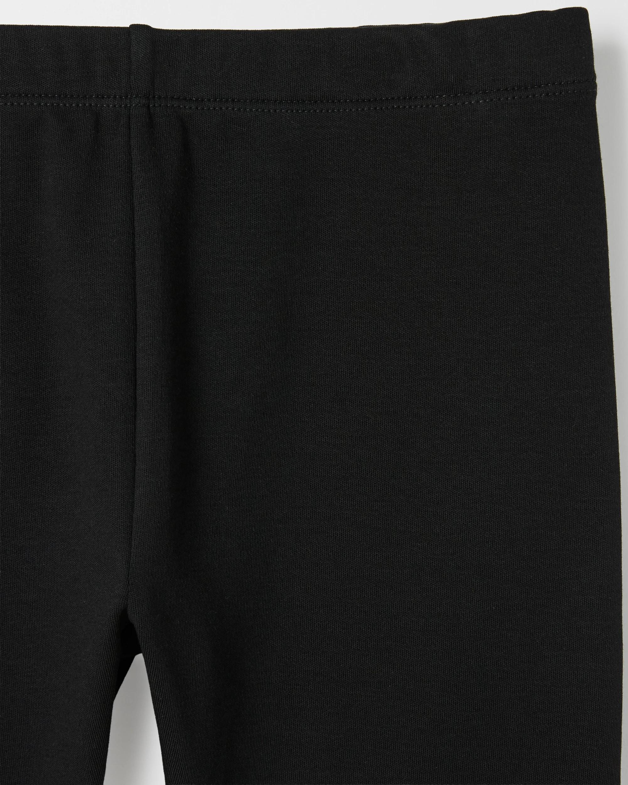 2 Target Kids Australian Cotton Jersey Bike Shorts BLACK, 2 of 2