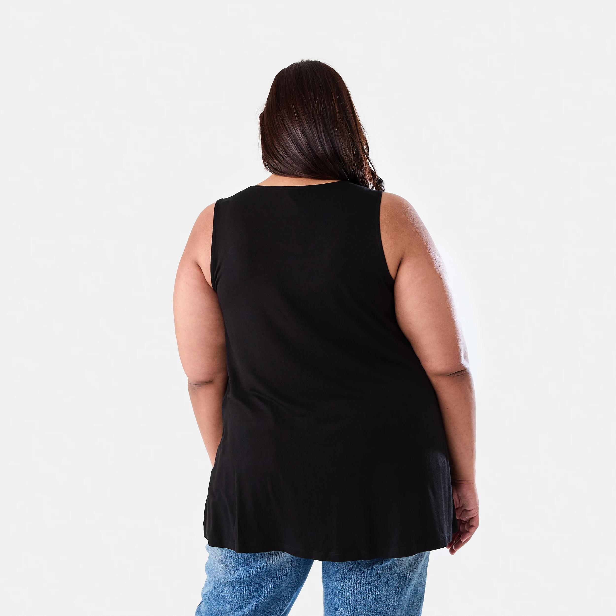 3 Curve Swing Tank BLACK, 3 of 6