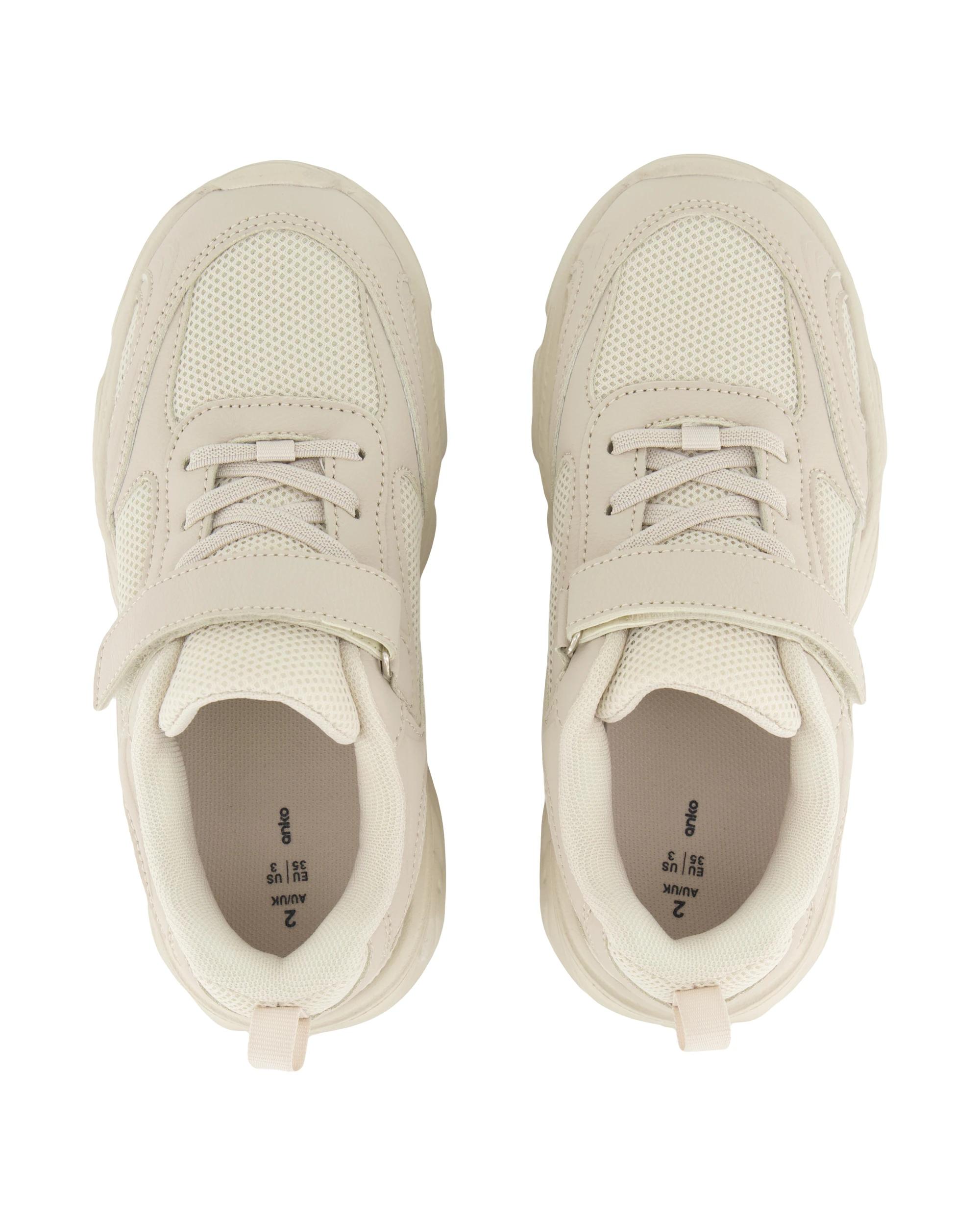 2 Senior Mesh Sneakers Cream, 2 of 5