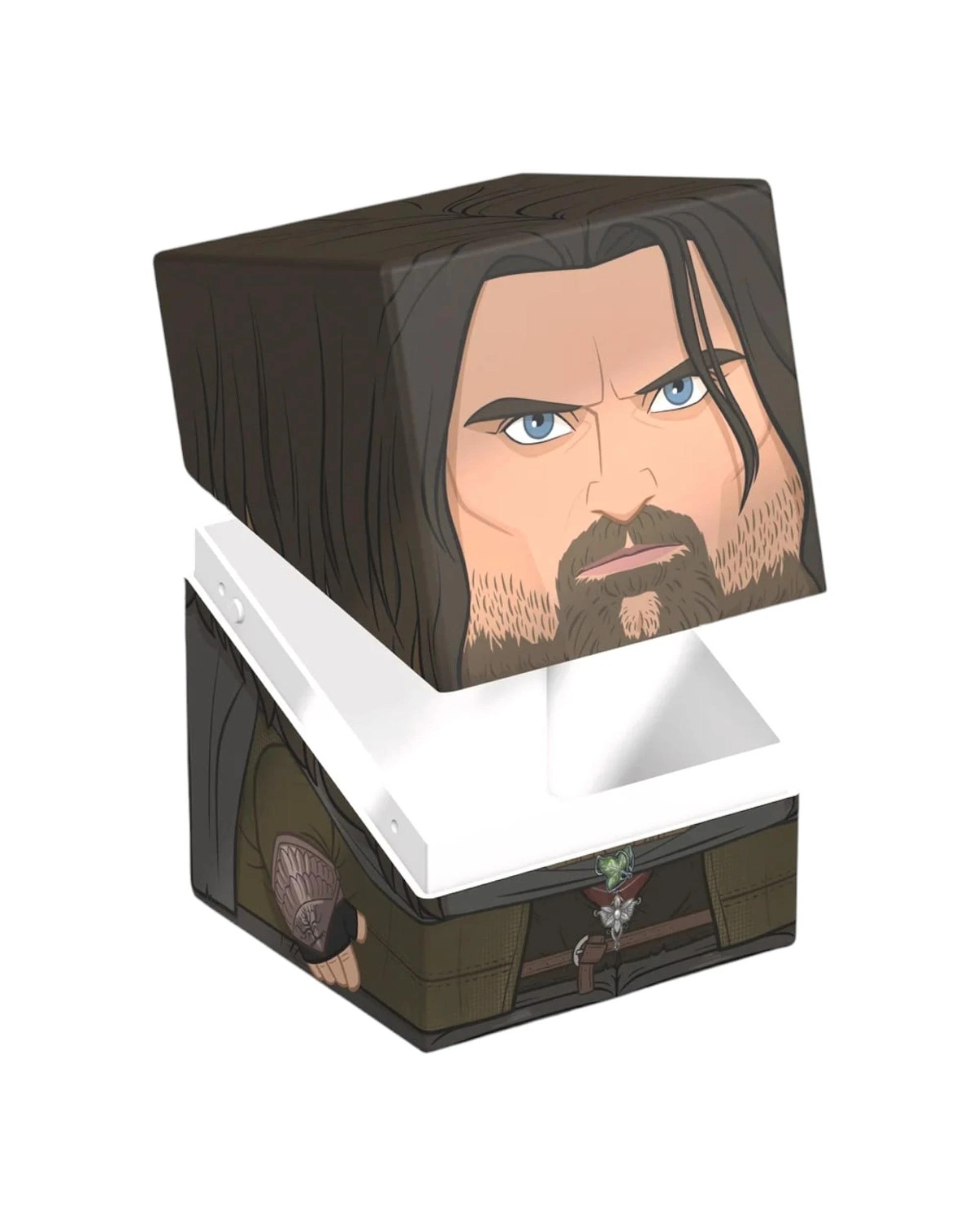 2 Ultimate Guard Squaroes Lord of the Rings Aragorn Squaroe Deck Box, 2 of 7