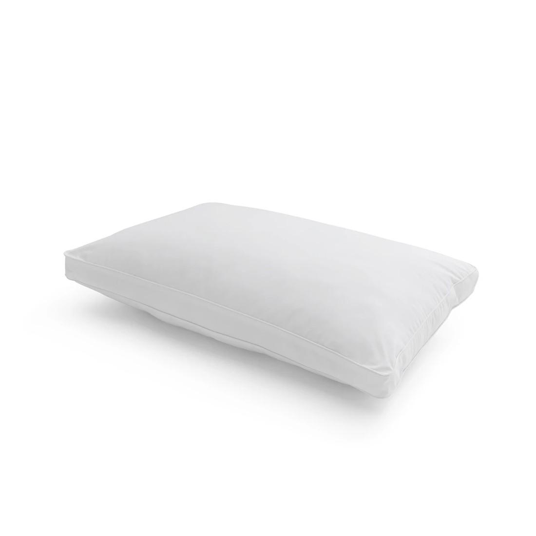 3 Feels Like Down Gusseted Pillow - Medium Profile, White, 3 of 6