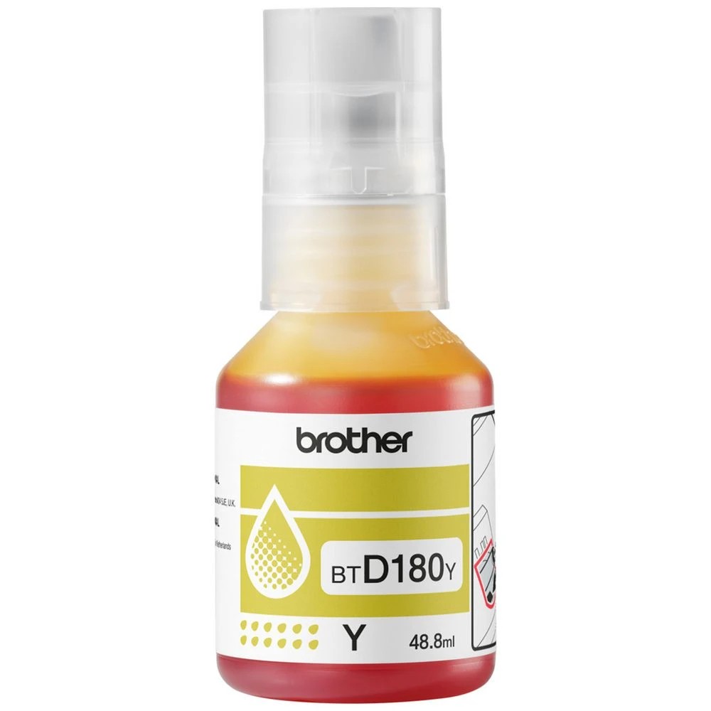 1 Brother BTD180 Ink Bottle Yellow, 1 of 1