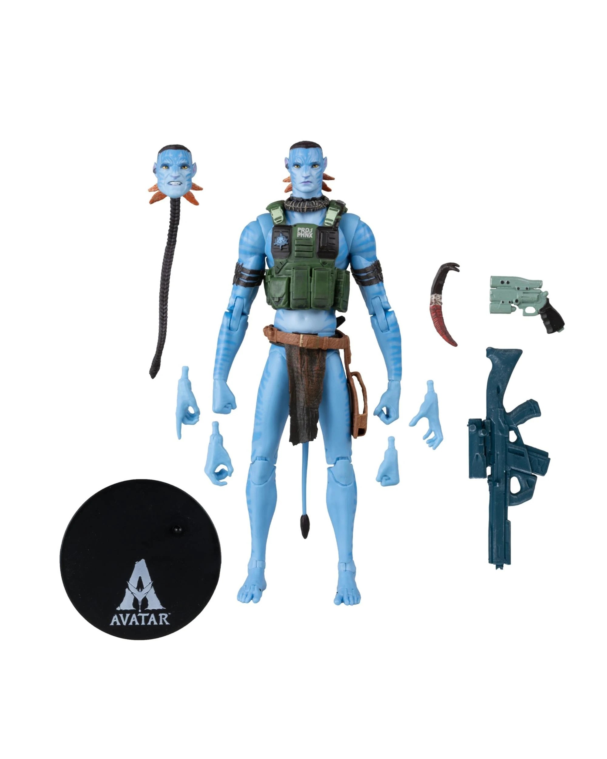 2 Avatar: Fire and Ash Quaritch - Ash Recom -  Gold Label Collector Edition 7 inch Action Figure, 2 of 10