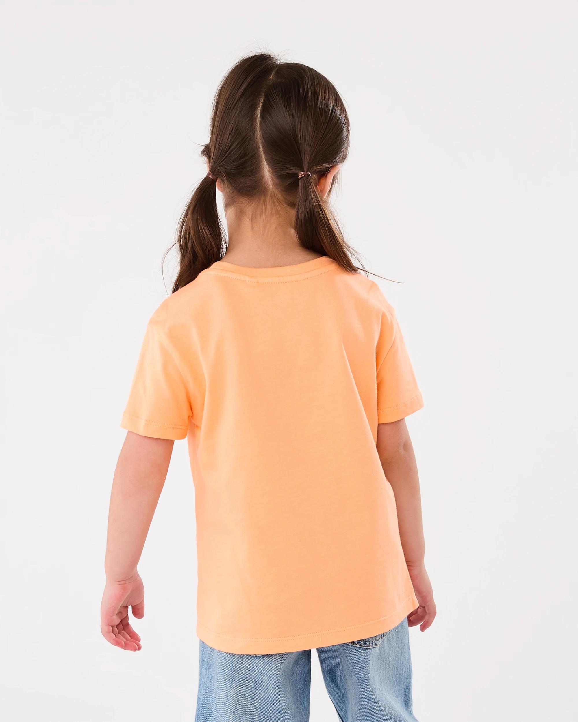 2 Printed T-shirt Orng Flwr, 2 of 8