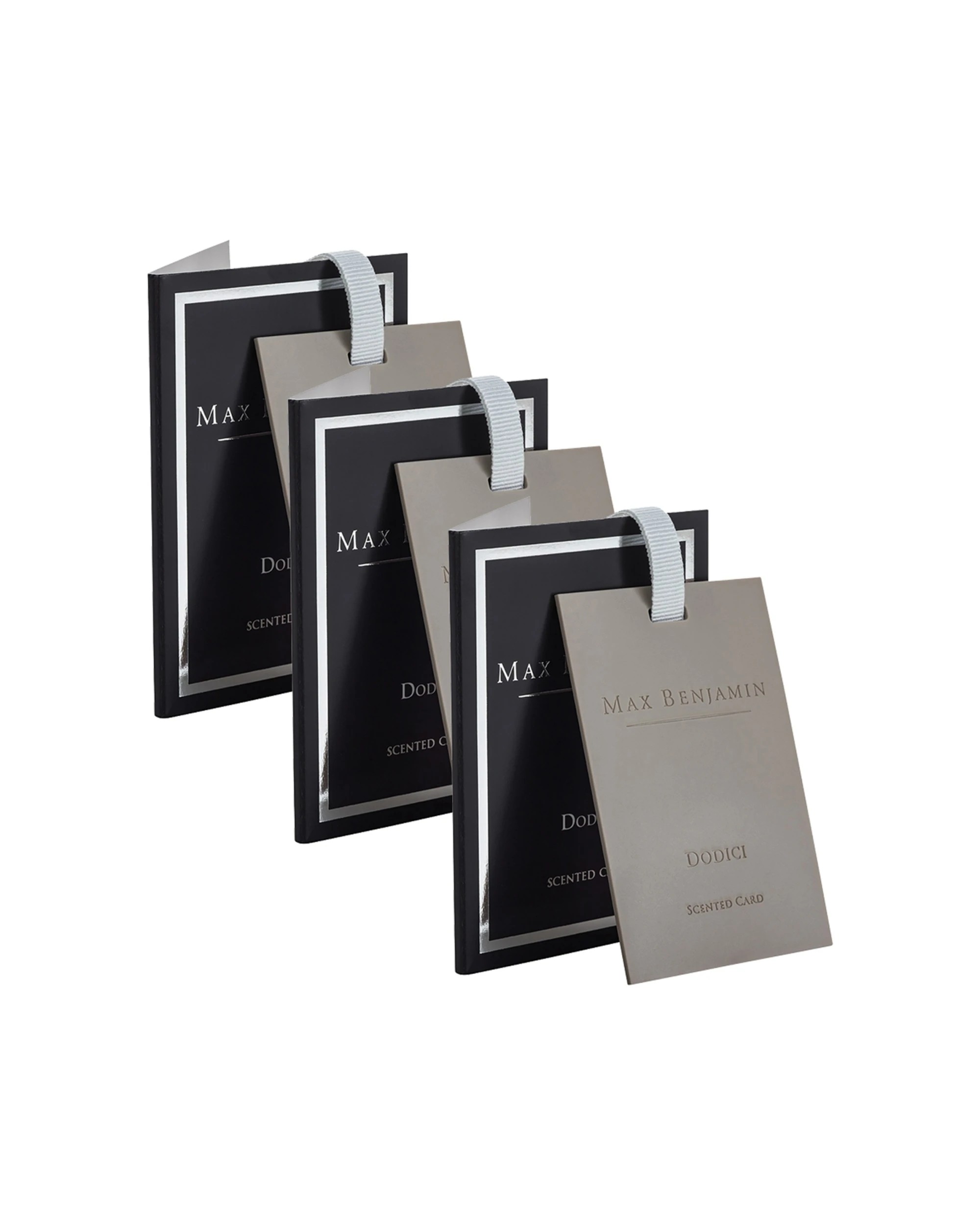 1 Max Benjamin 3 Pack Scented Car Home Air Freshener Card Dodici - Assorted, 1 of 1