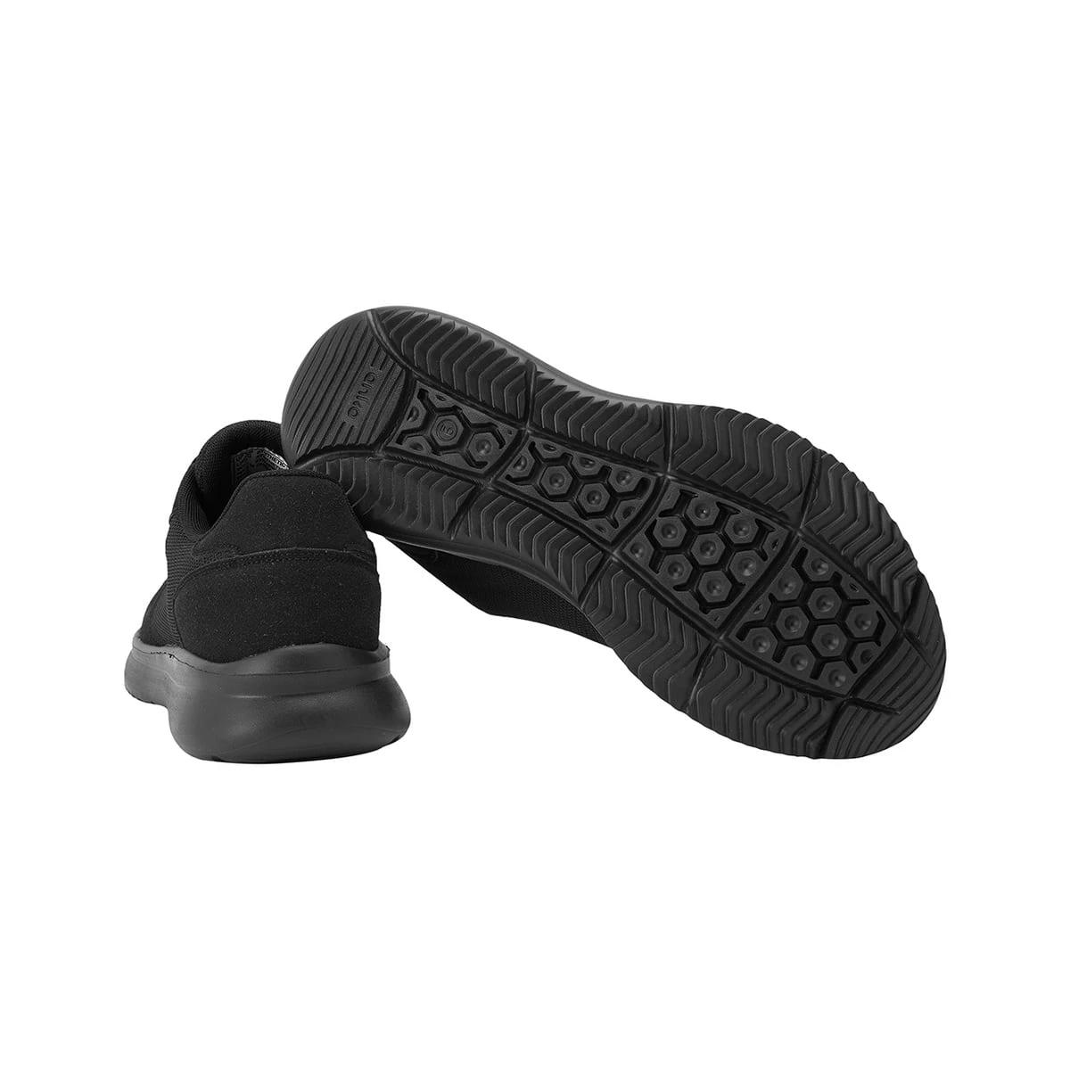 5 Adjustable Combo Fabric Sneakers BLACK MONO, 5 of 5