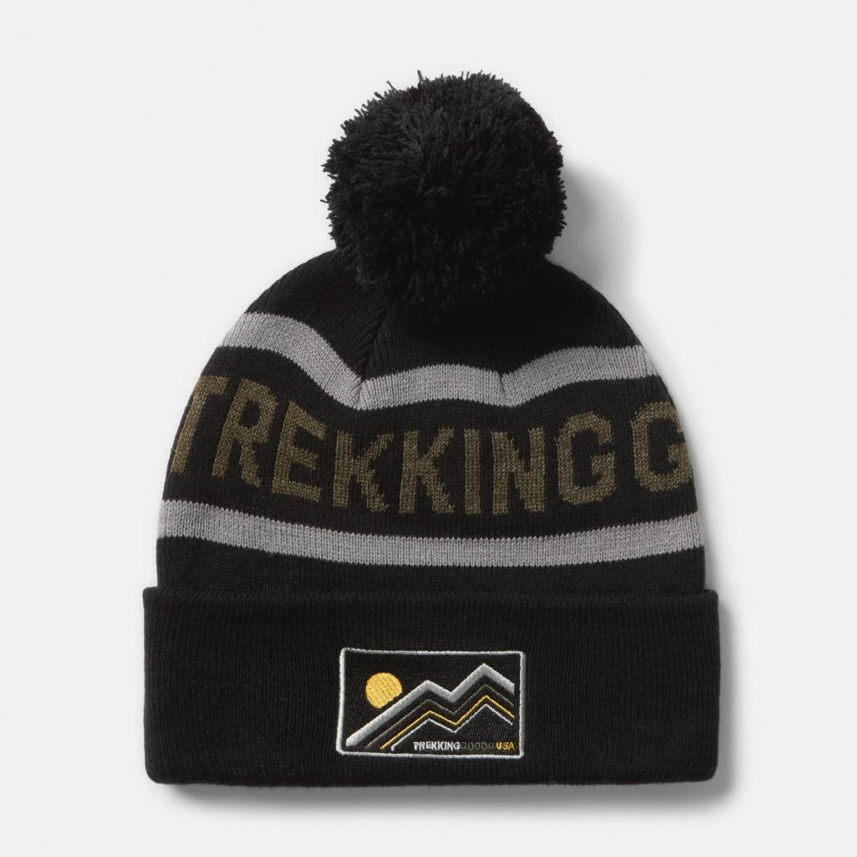 1 Chunky Pom Beanie Black, 1 of 4