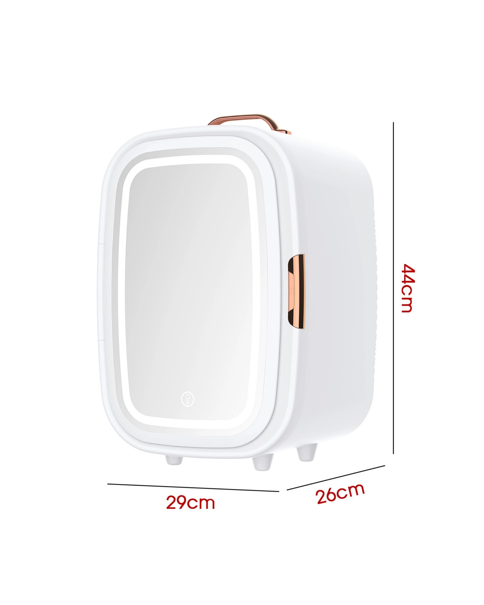 2 Advwin 15L Mini Makeup Fridge - White, 2 of 6