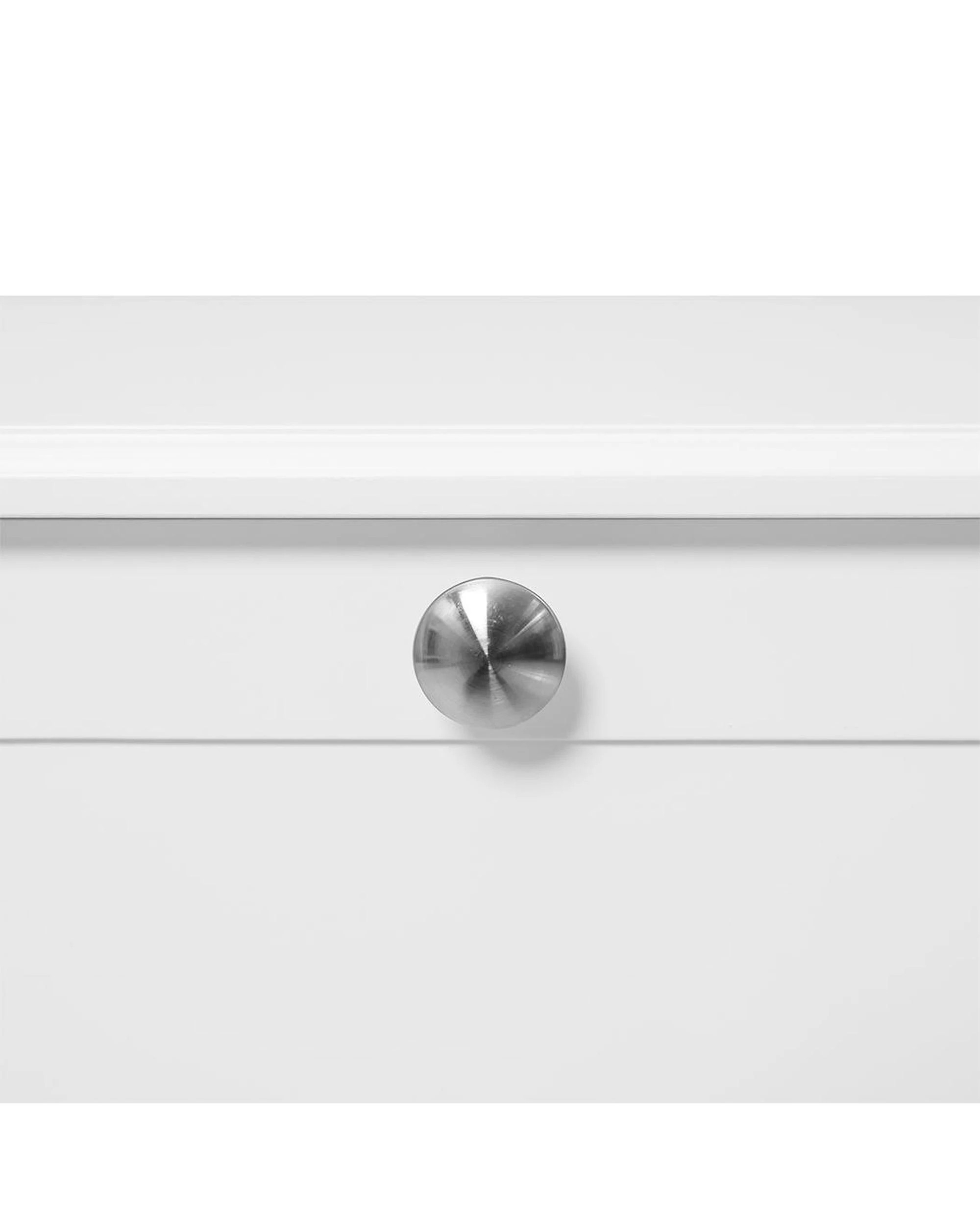 7 Harper Freestanding 2 Drawer Bedside Table White, 7 of 10