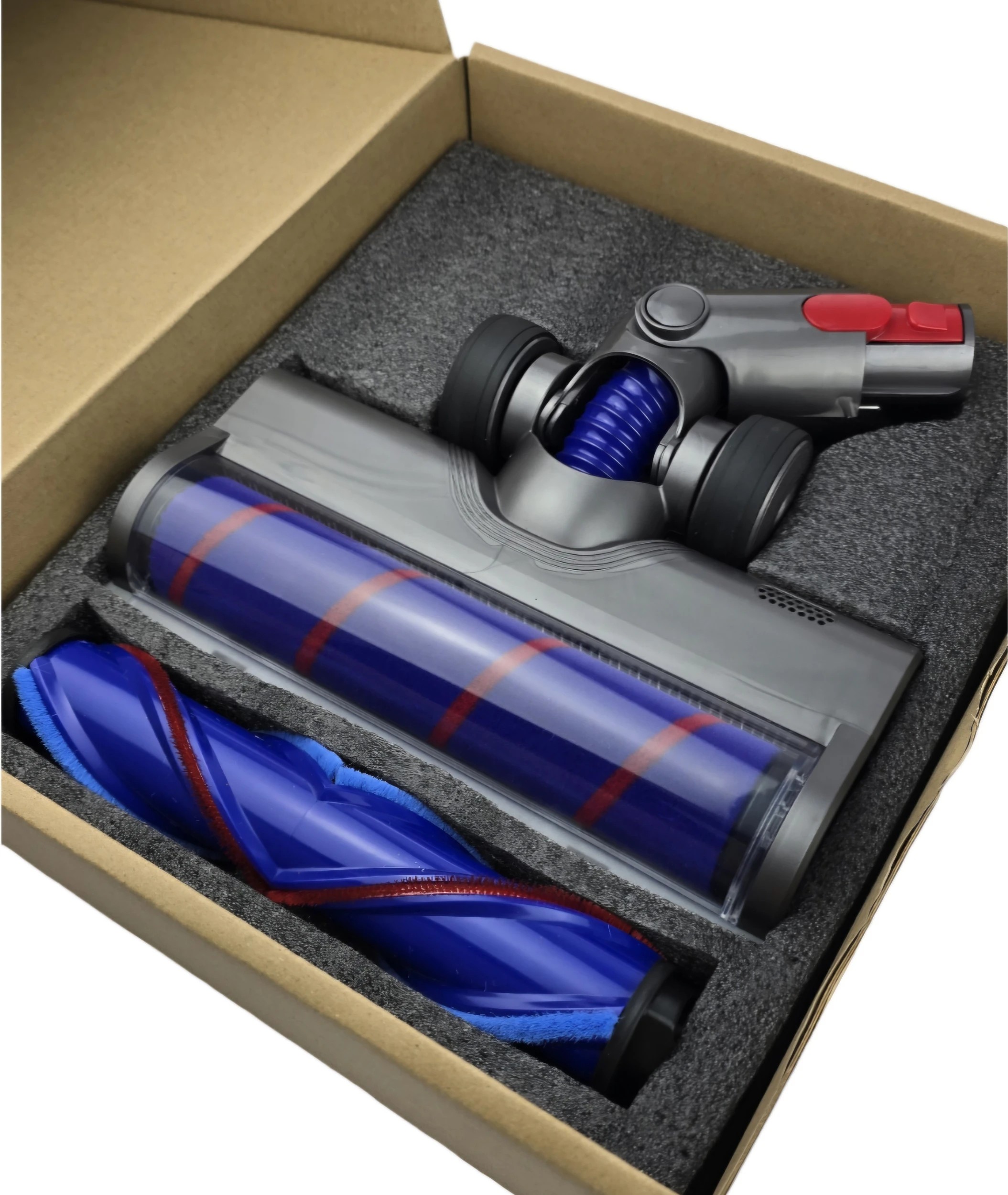 3 Hygieia Powerhead & Fluffy Head Combo For Dyson V7 V8 V10 V11 V15 & Outsize - Grey, 3 of 7